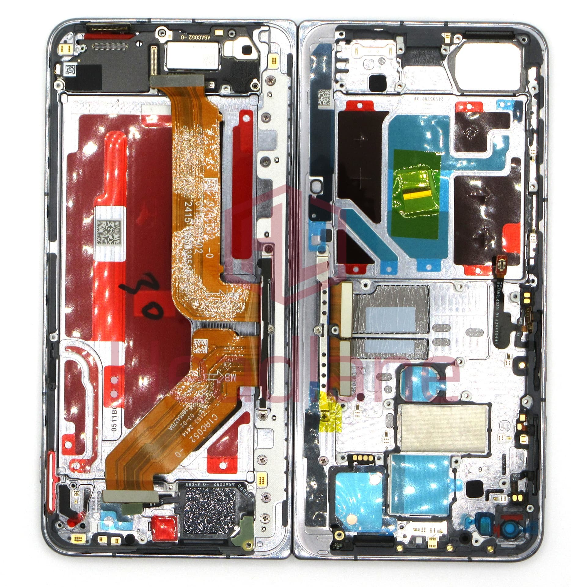 OnePlus Open / Oppo Find N3 Main / Inner LCD Display / Screen + Touch - Crimson Shadow (SDC) - view 3