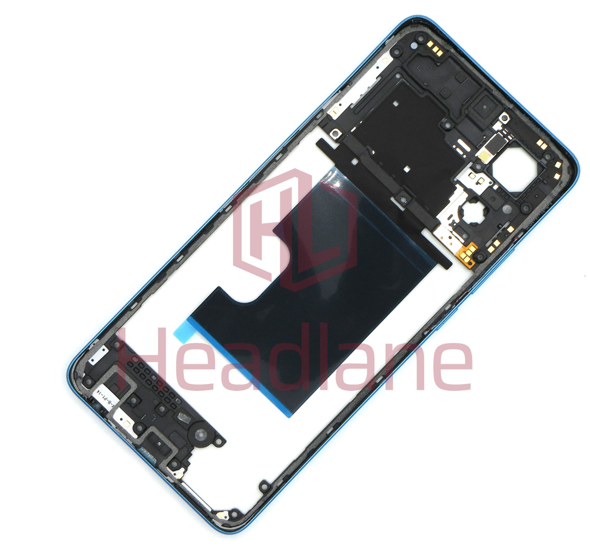OnePlus Nord CE4 Lite 5G Middle Cover / Chassis - Mega Blue - view 2