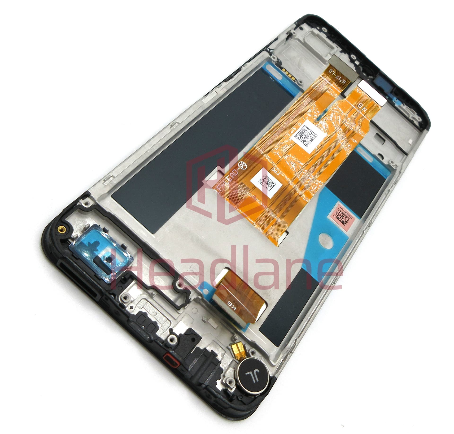 Realme RMX3933 Note 60 LCD Display / Screen + Touch - Marble Black - view 2