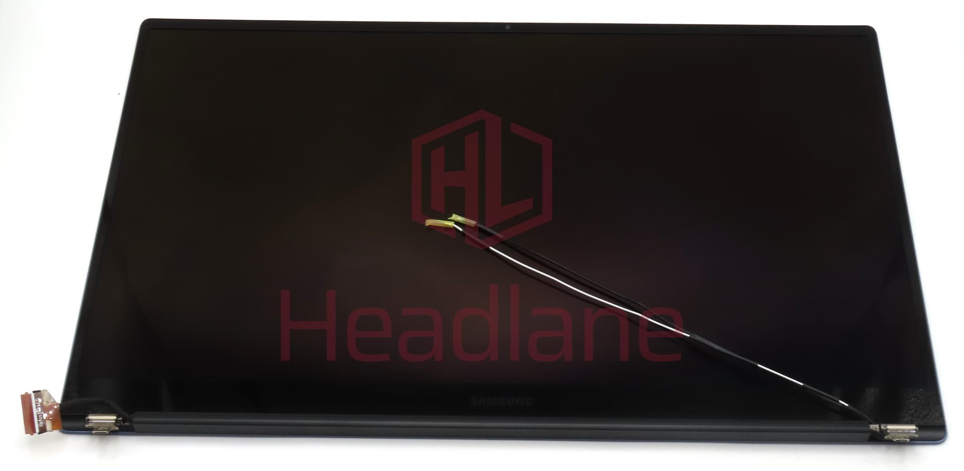 Samsung XE550XGA Galaxy Chromebook Plus 15.6" OLED Display / Screen + Hinge + Lid - Neptune Blue - view 2