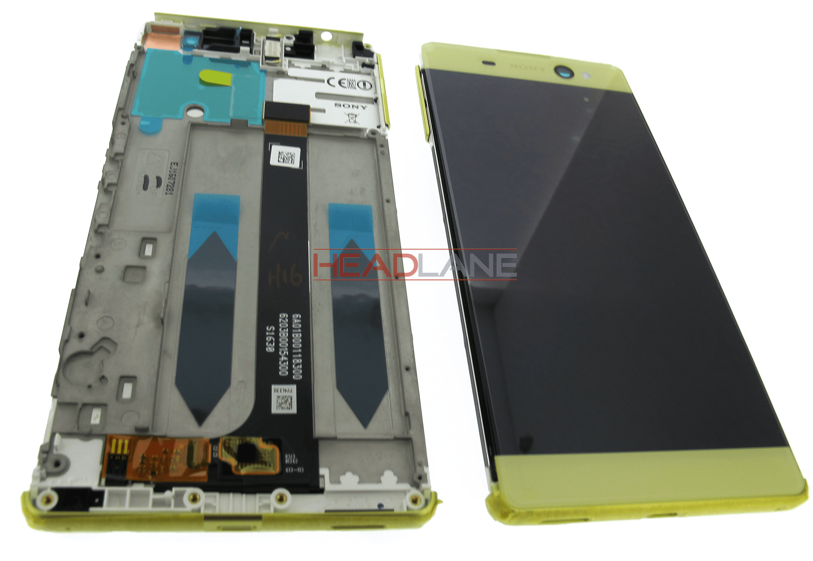 Sony F3211/F3212 Xperia XA Ultra LCD Display / Screen + Touch - Gold - view 2