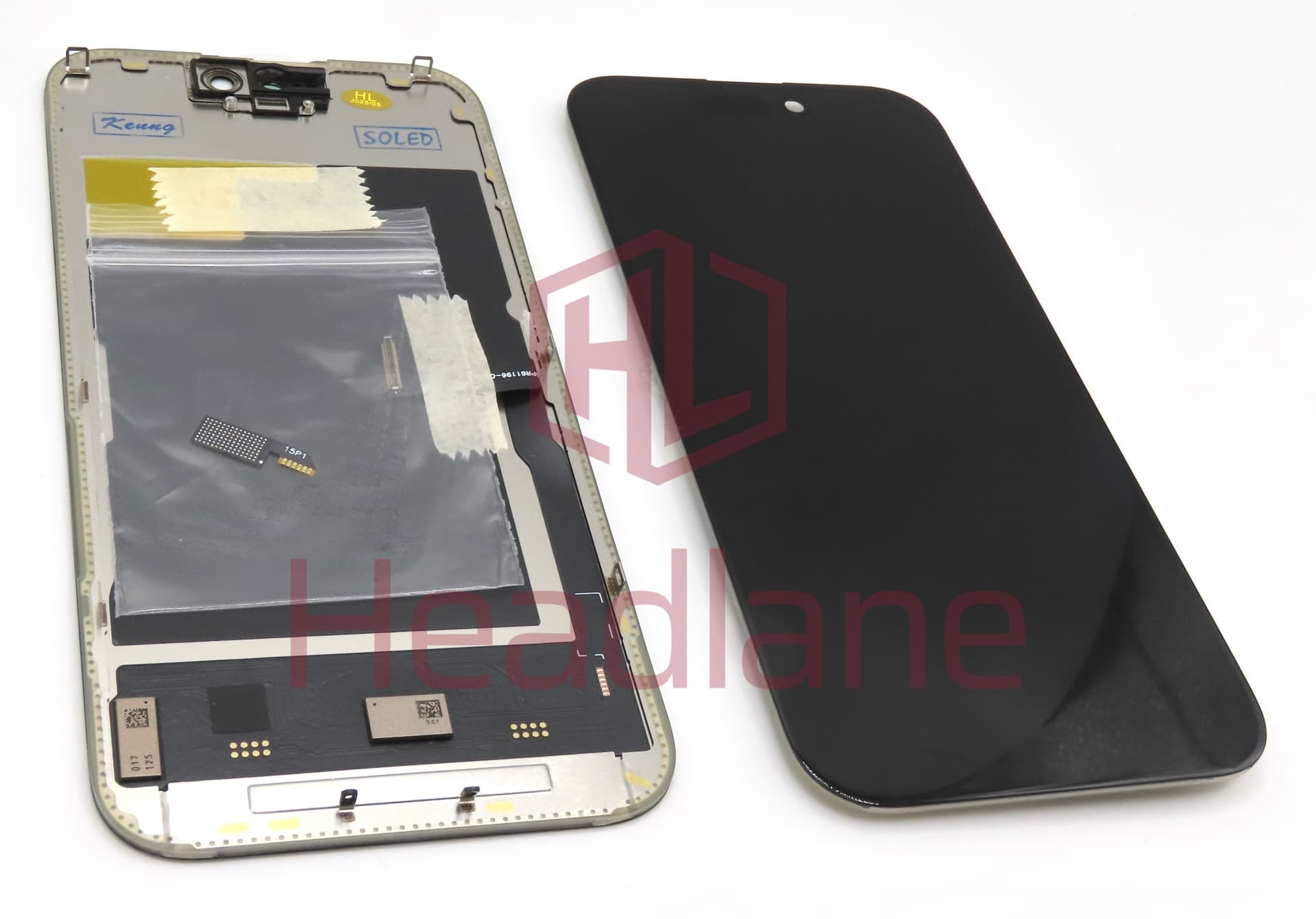Apple iPhone 15 Pro Soft OLED Display / Screen (120Hz) (DD) - view 2
