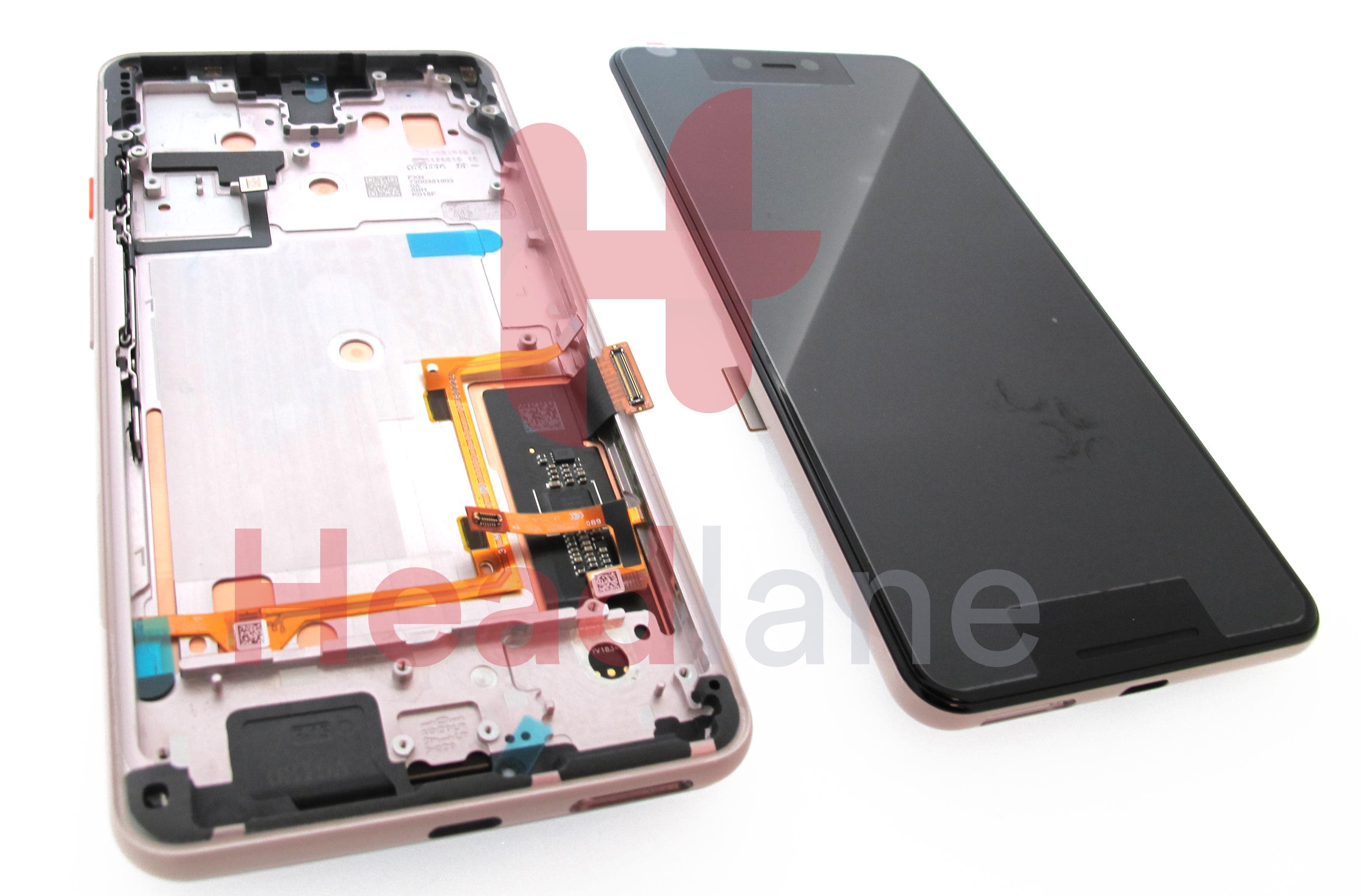 Google Pixel 3 XL LCD Display / Screen + Touch - Not Pink - view 2