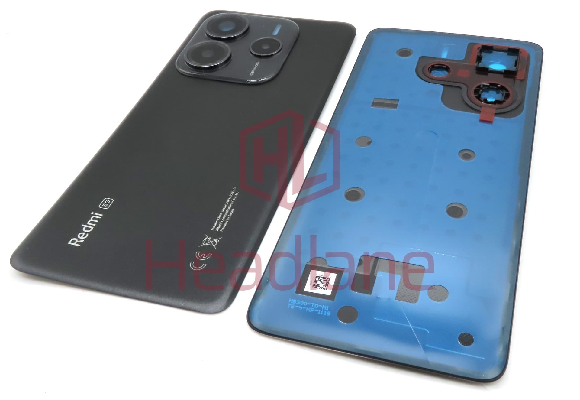 Xiaomi Redmi Note 14 5G Back / Battery Cover - Midnight Black - view 2