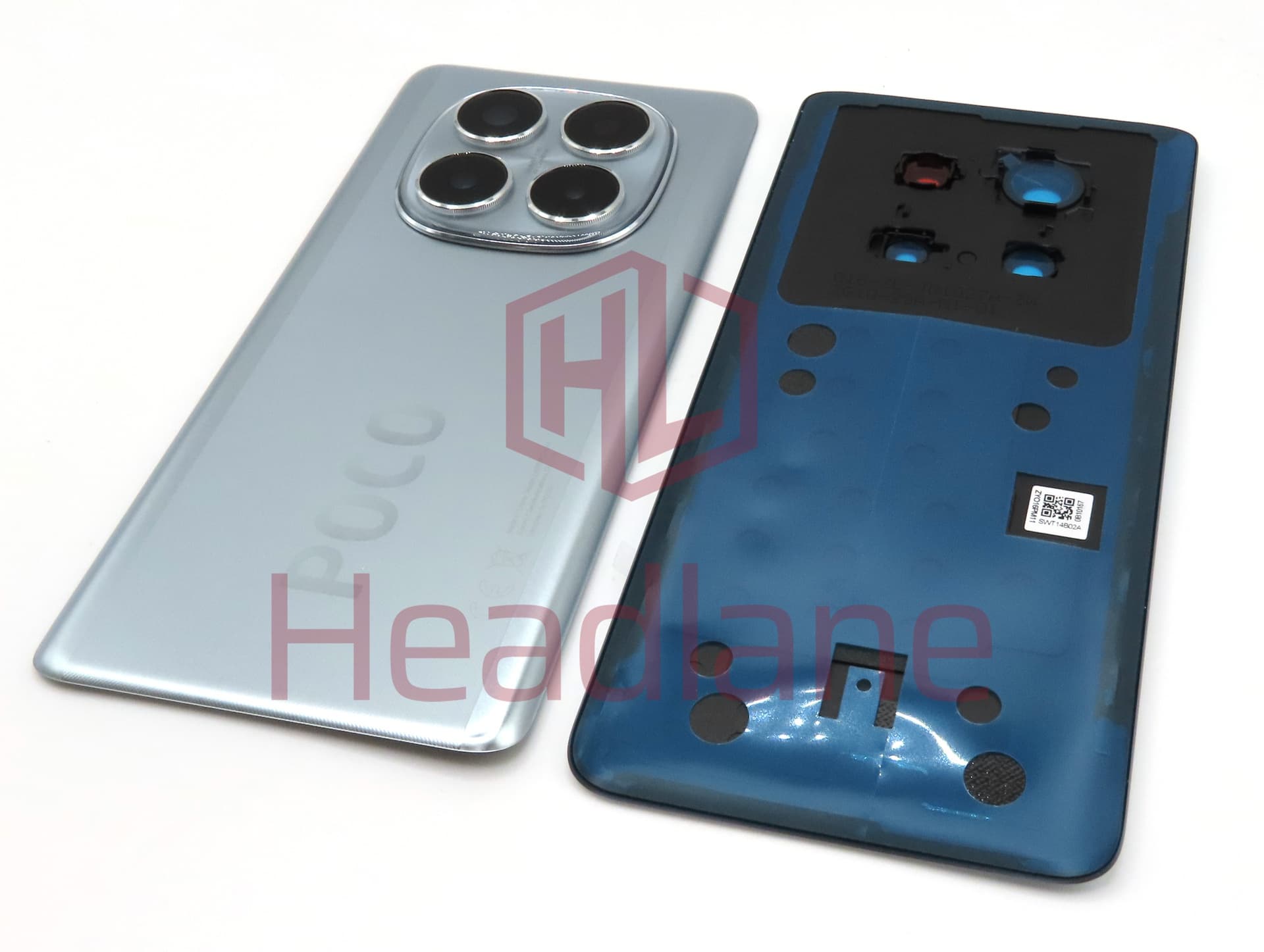 Xiaomi Poco X7 Back / Battery Cover - Silver - view 2
