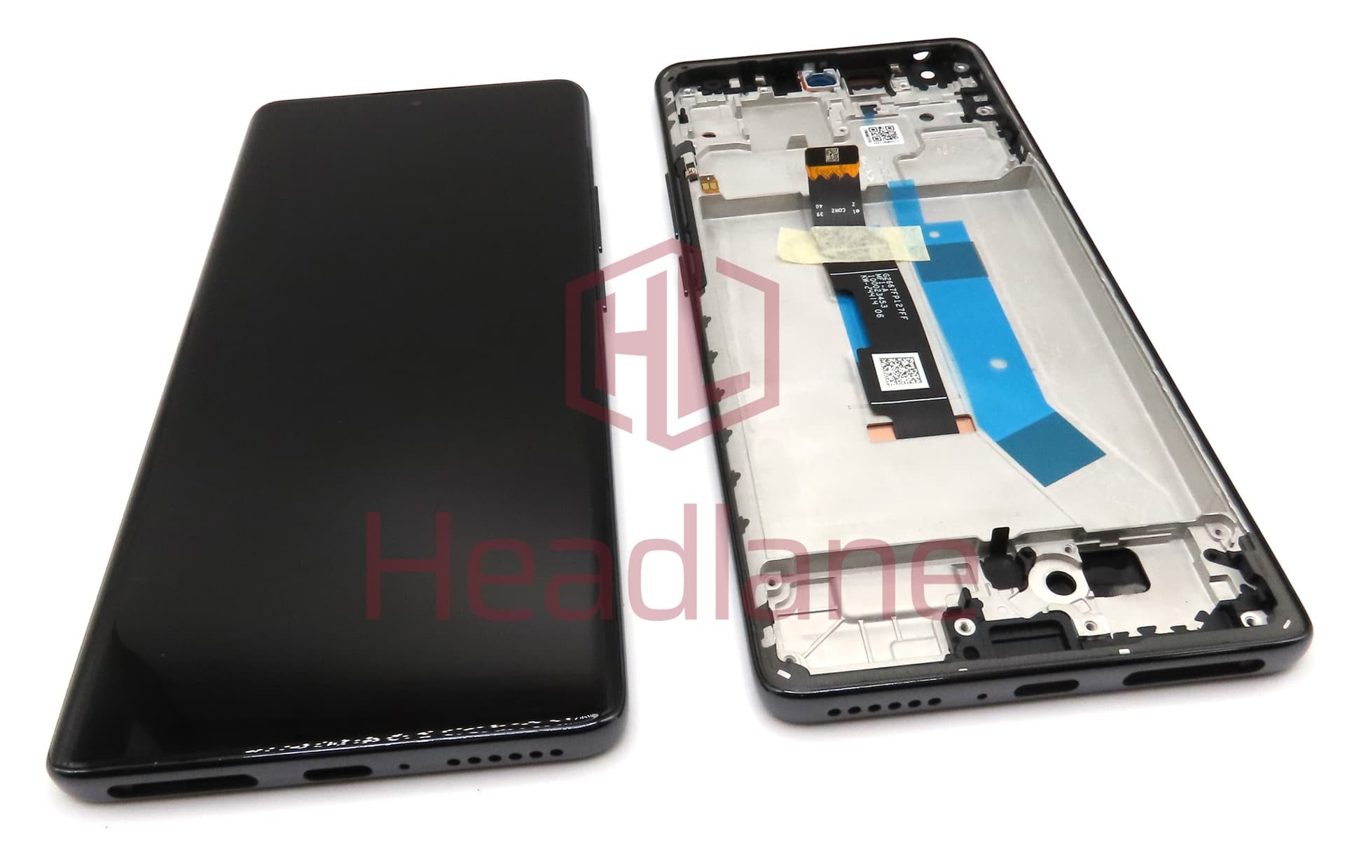 Xiaomi Redmi Note 14 Pro LCD Display / Screen + Touch - Midnight Black - view 2