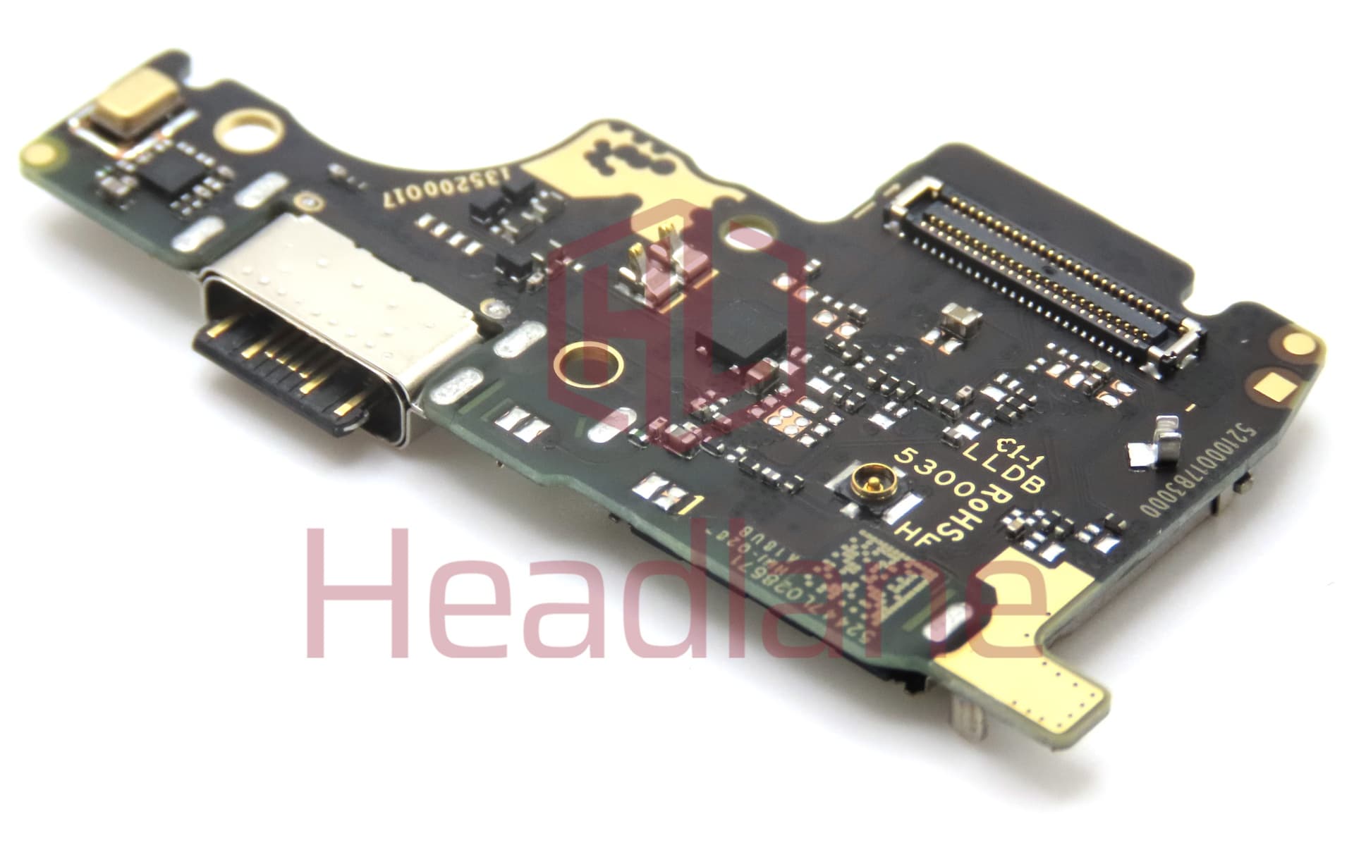 Xiaomi Redmi Note 14 5G / Poco M7 Pro 5G Charging Port Flex + SIM Card Reader - view 2