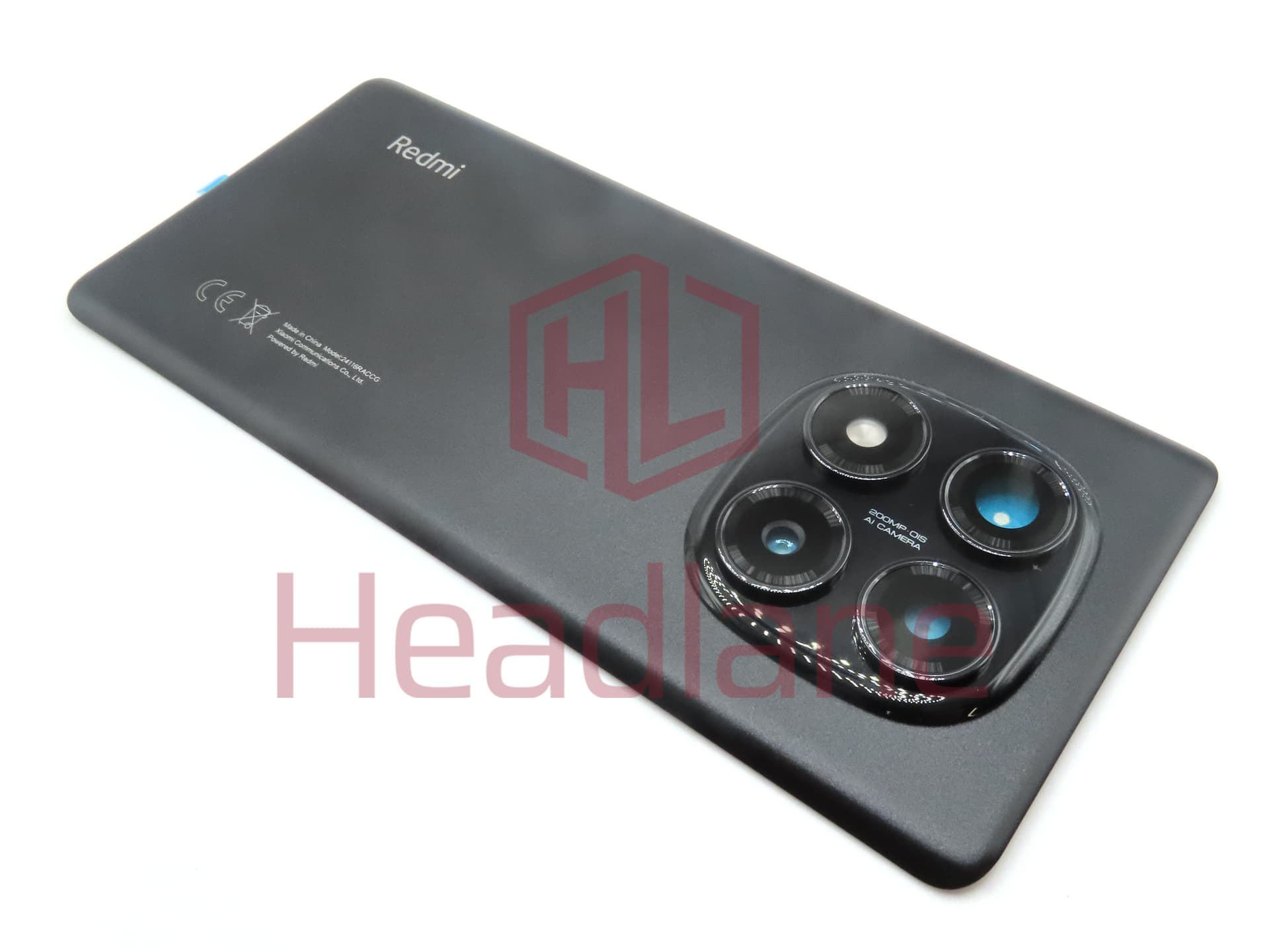 Xiaomi Redmi Note 14 Pro Back / Battery Cover - Midnight Black - view 2