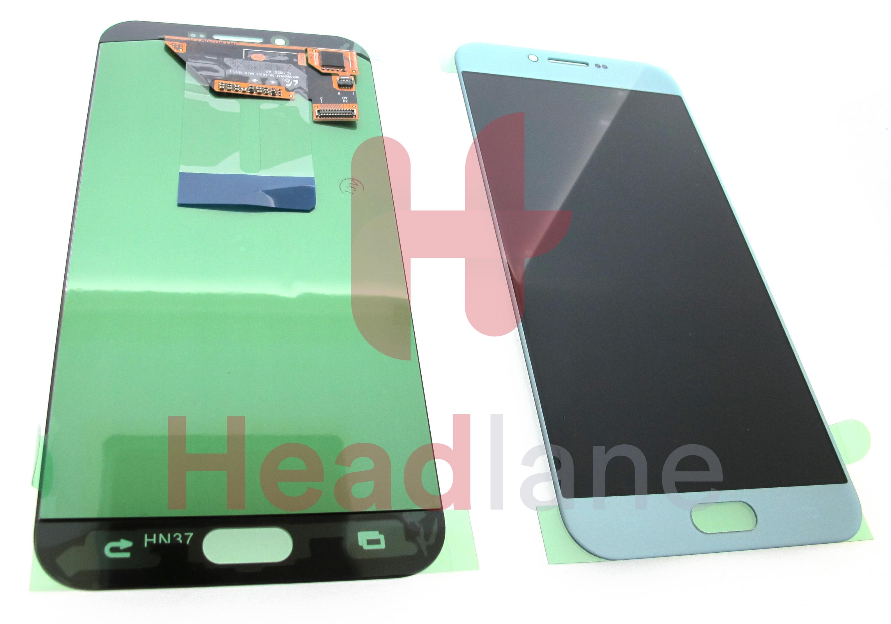 Samsung SM-A810 Galaxy A8 (2016) LCD Display / Screen + Touch - Blue - view 2