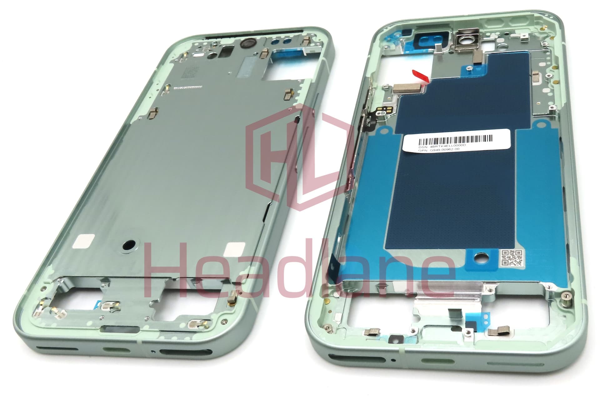 Google Pixel 9 Middle Cover / Chassis - Mojito / Green - view 2