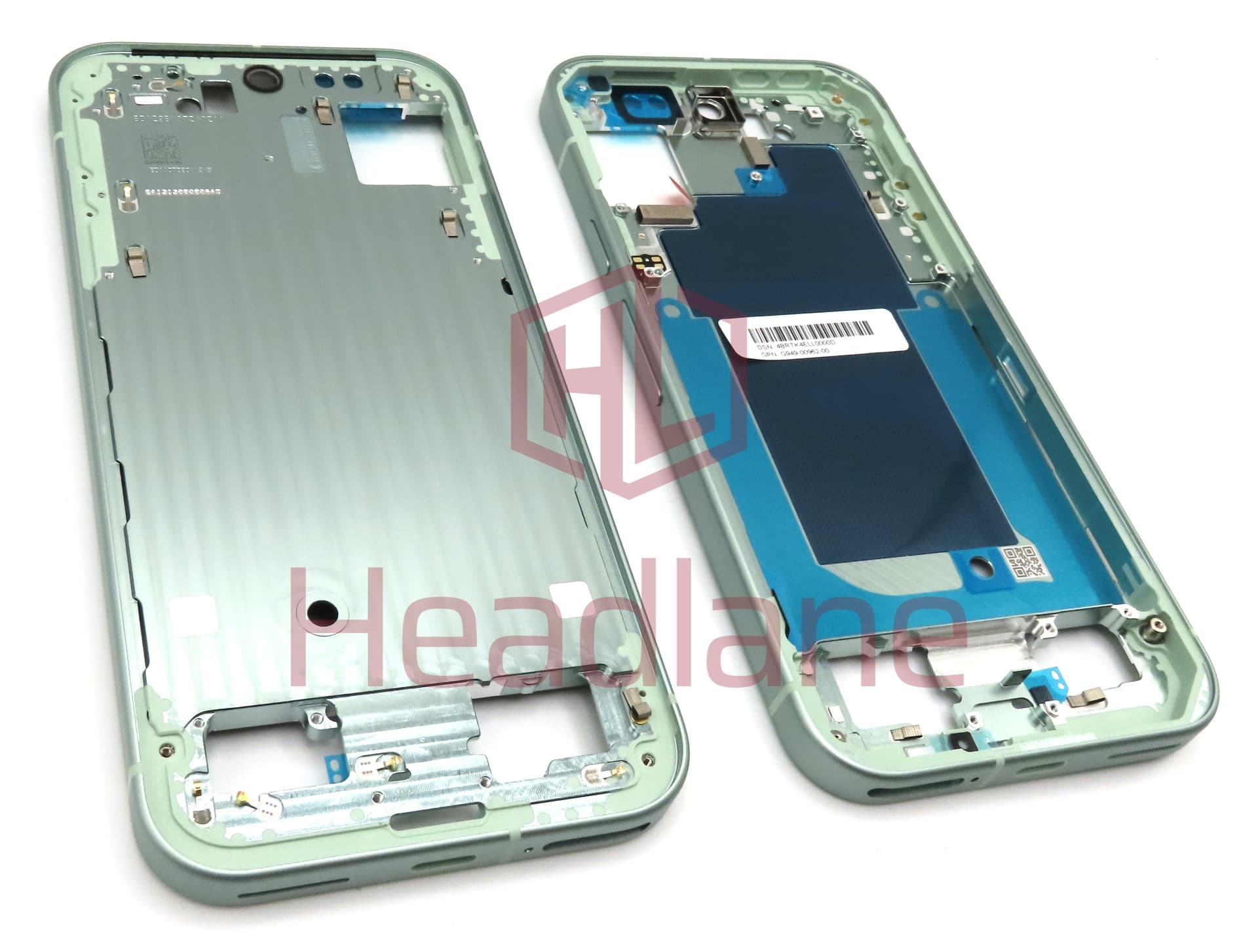 Google Pixel 9 Middle Cover / Chassis - Mojito / Green - view 3