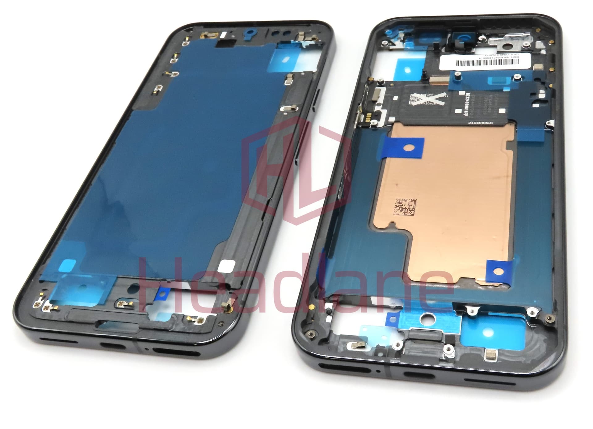 Google Pixel 9 Pro XL Middle Cover / Chassis - Obsidian / Black - view 2