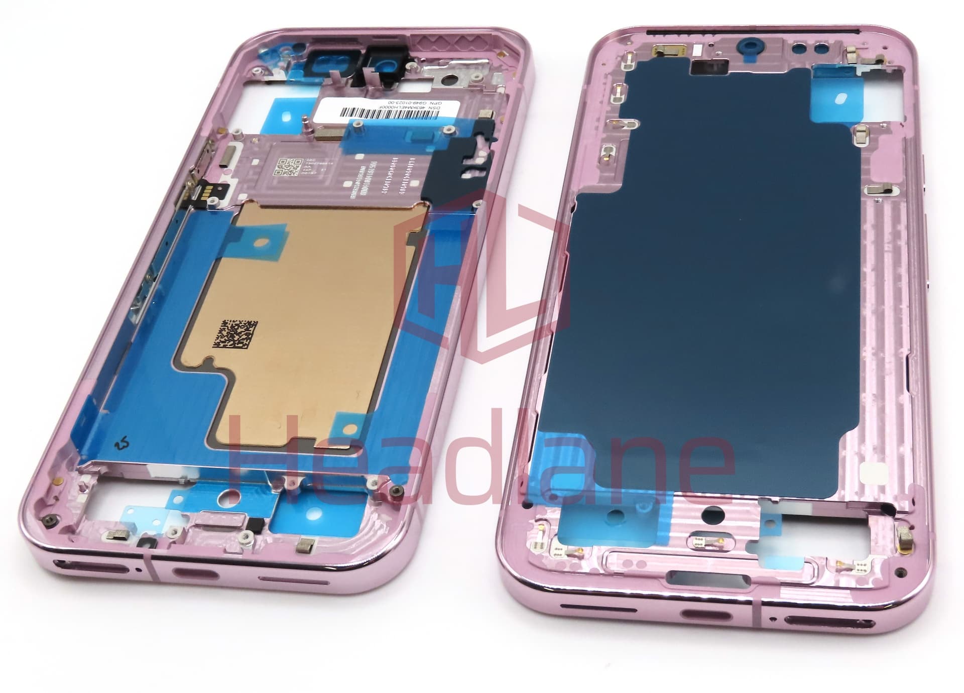 Google Pixel 9 Pro XL Middle Cover / Chassis - Light Pink - view 2