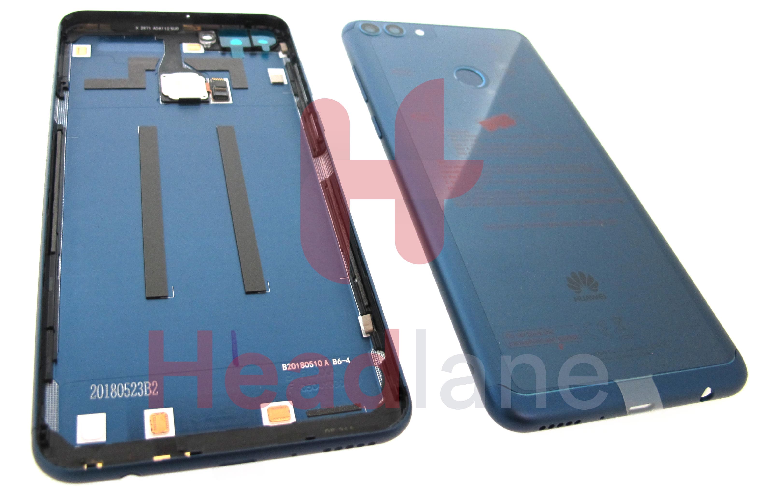 Huawei Y9 (2018) Back / Battery Cover - Blue - view 2