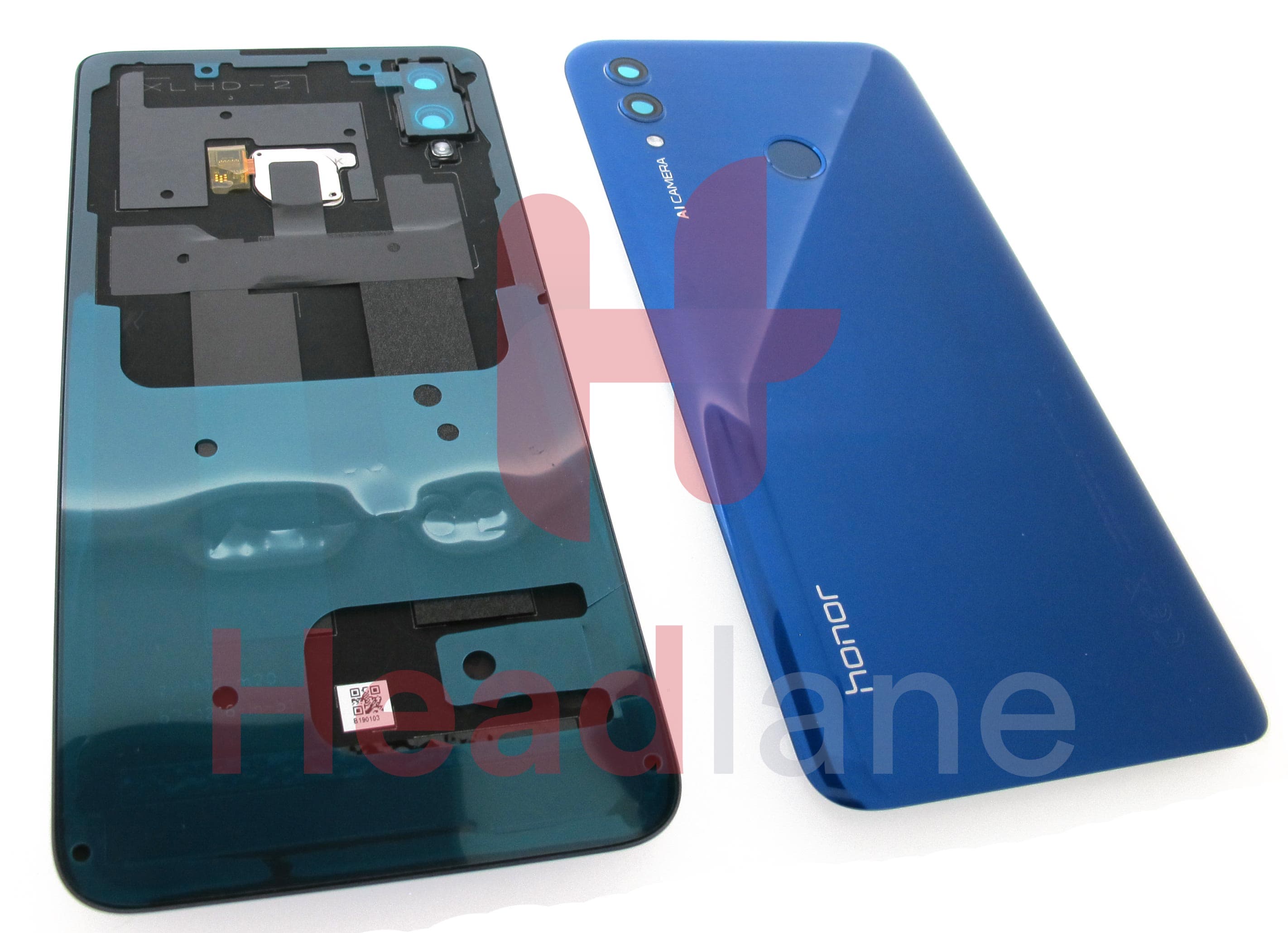 Huawei Honor 10 Lite Back / Battery Cover - Sapphire Blue - view 2