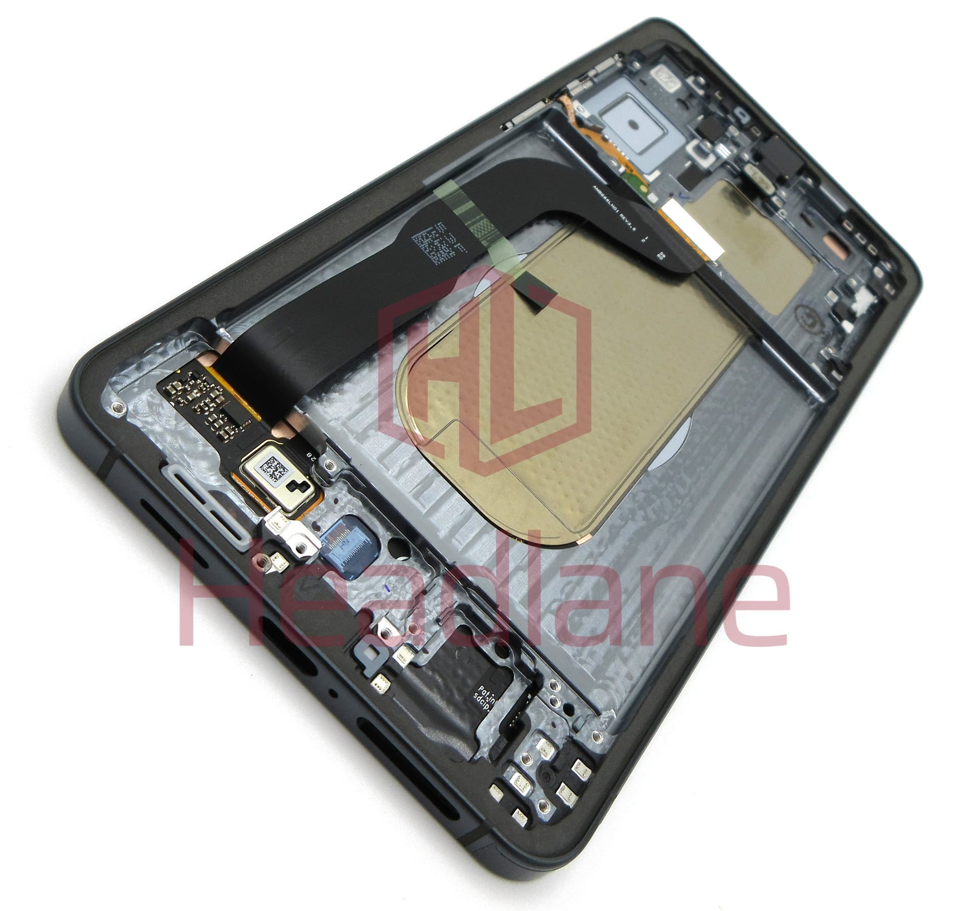 Samsung SM-S937 Galaxy S25 Edge LCD Display / Screen + Touch - Titanium Jetblack - view 2