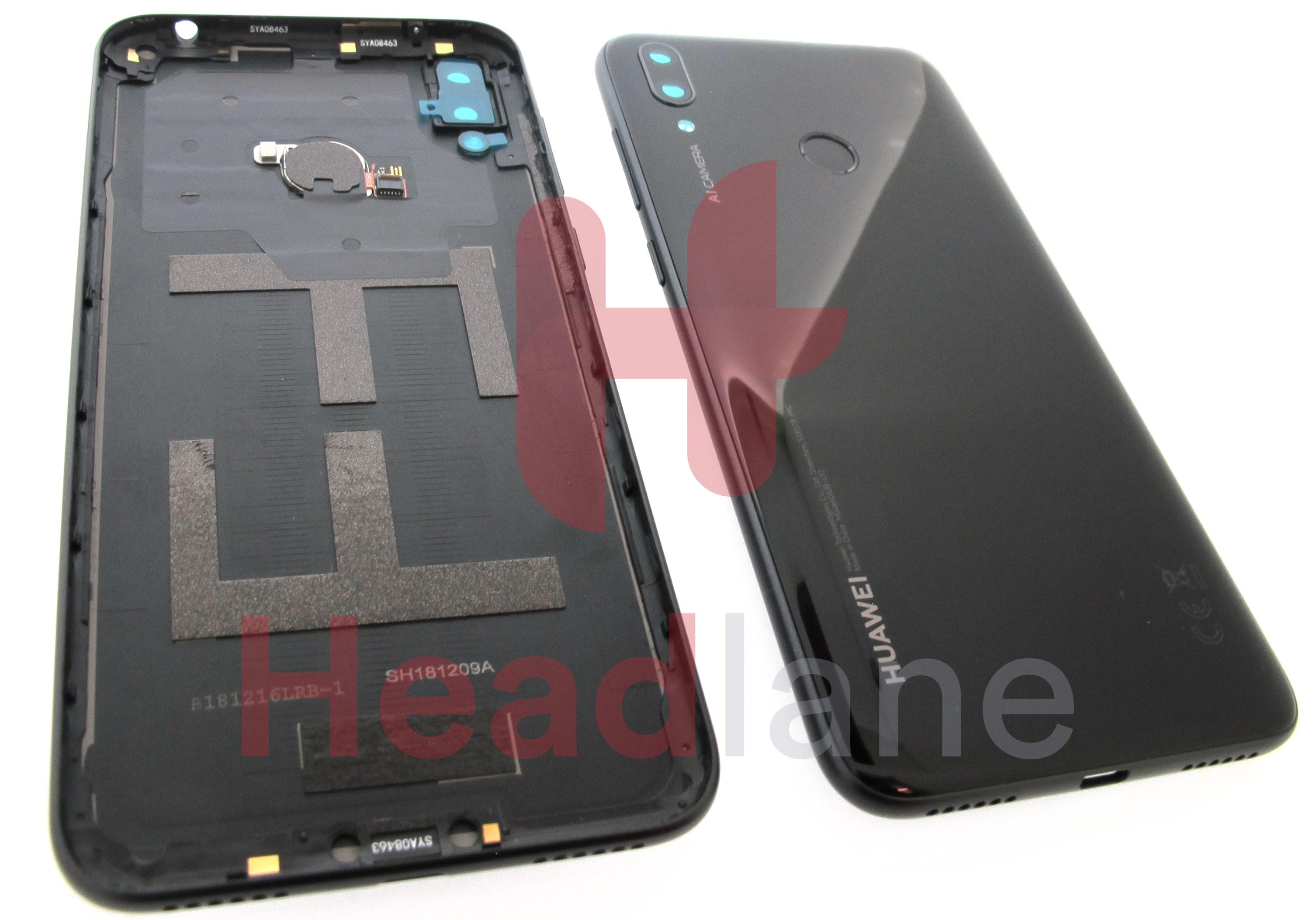 Huawei Y7 (2019) Back / Battery Cover - Black - view 2
