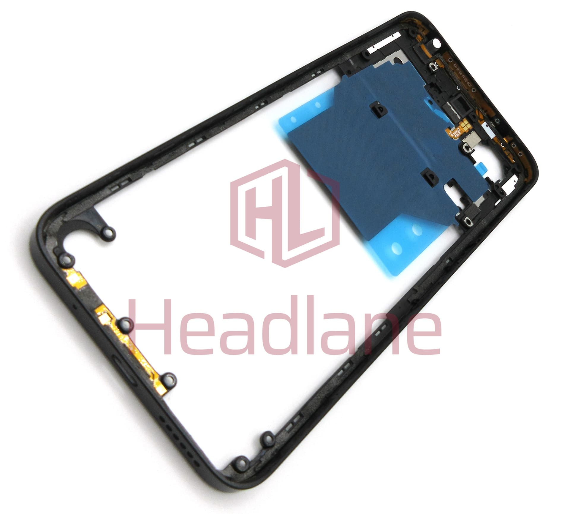 Xiaomi Redmi 13 Middle Cover / Chassis - Black - view 2