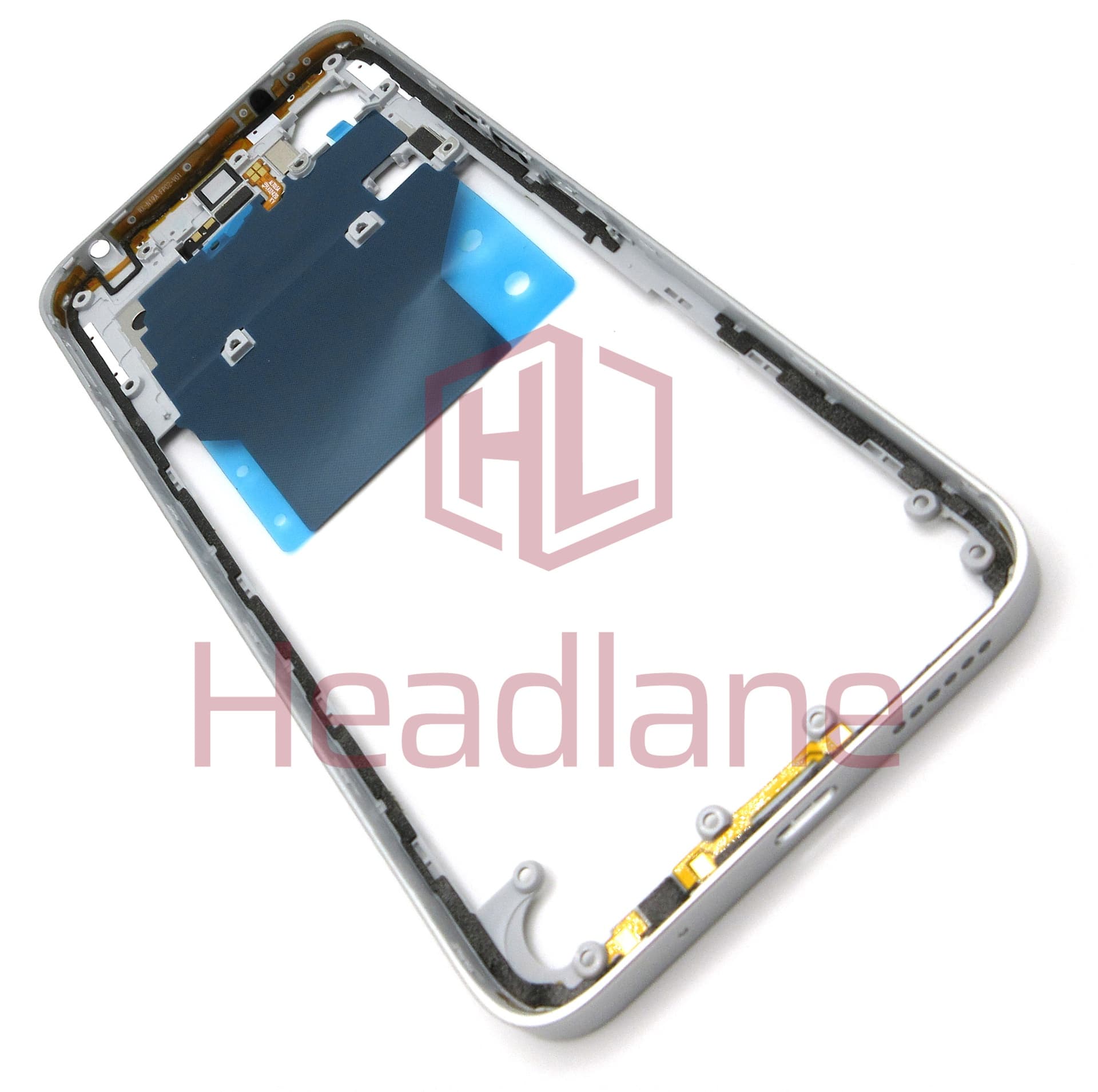 Xiaomi Poco M6 Middle Cover / Chassis - Silver - view 2