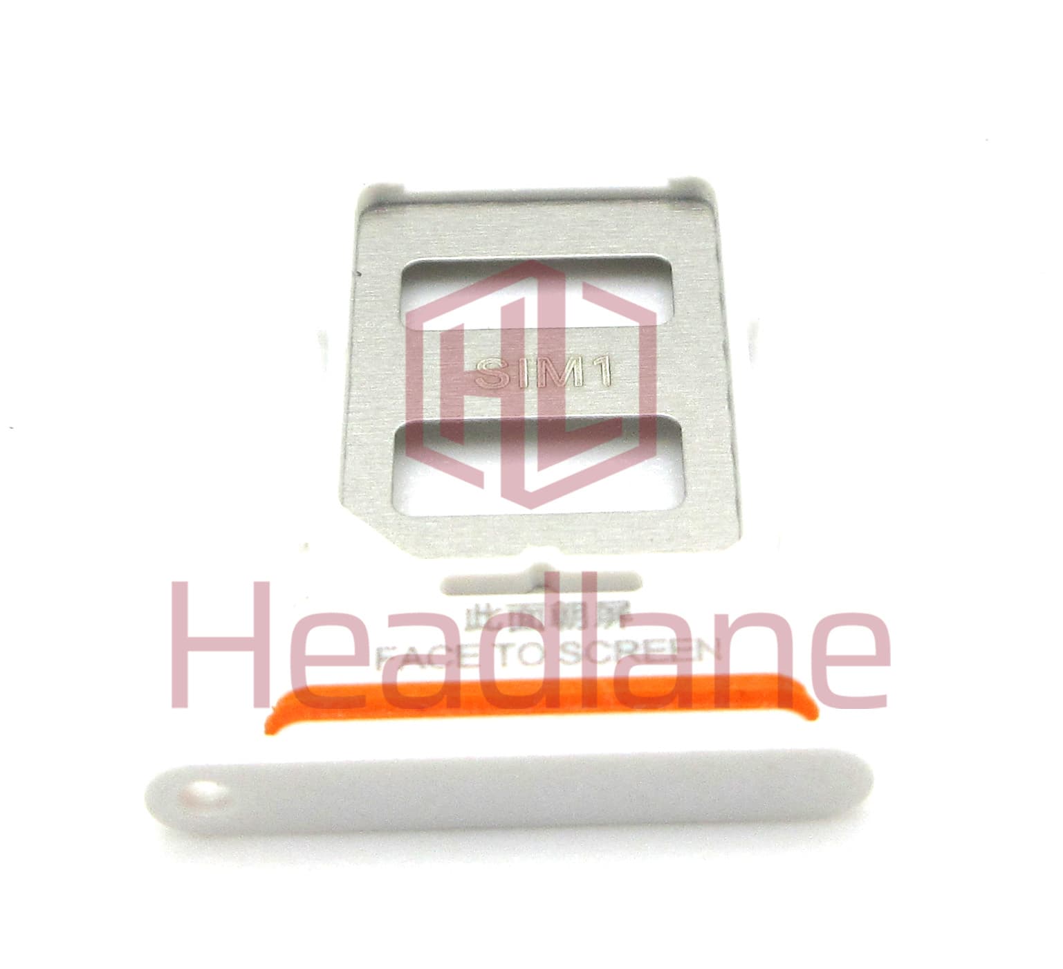 Xiaomi Poco X6 5G SIM Card Tray - White - view 2