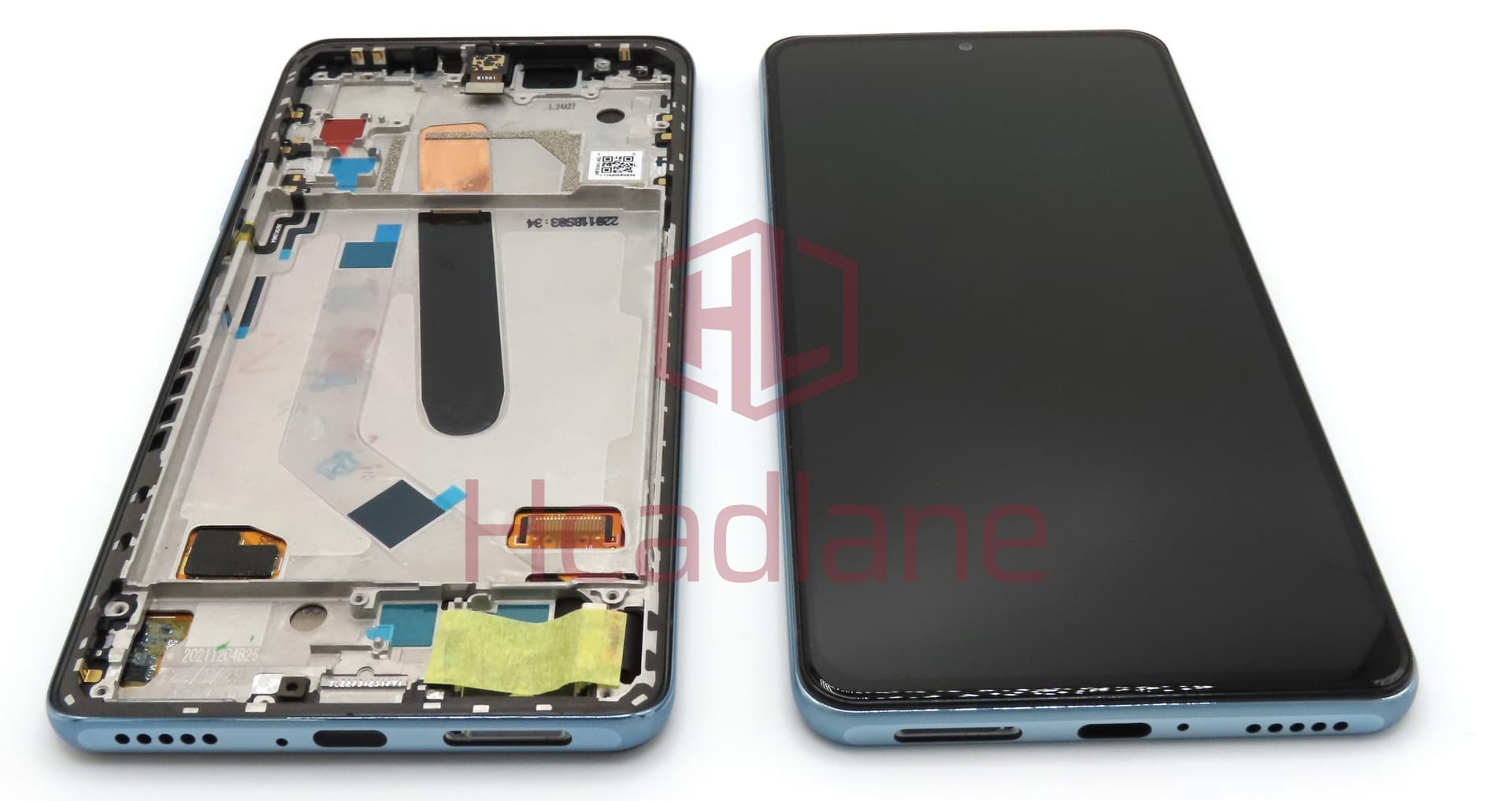 Xiaomi Mi 11i / Mi 11X / Mi 11X Pro/ Mi 11 Pro LCD Display / Screen + Touch - Blue - view 2