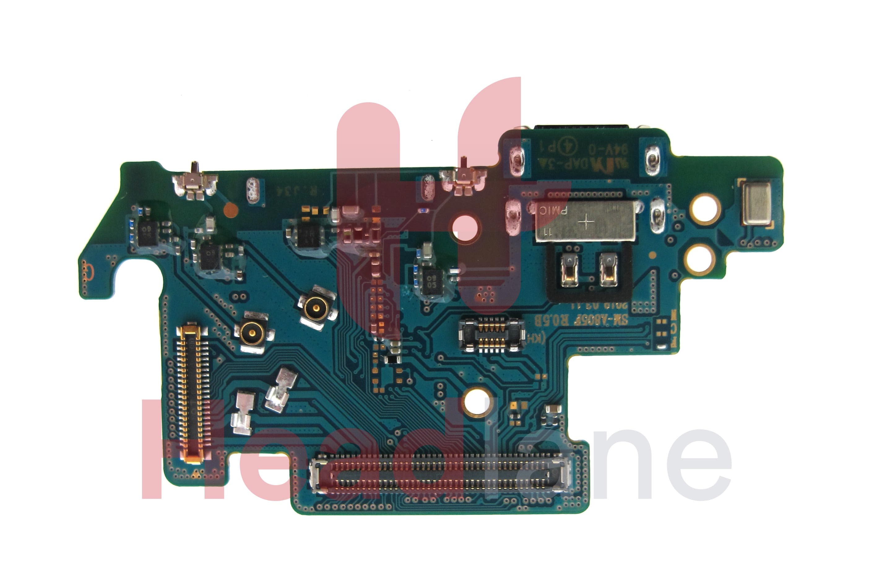 Samsung SM-A805 Galaxy A80 Charging Port / SIM Card Reader Flex - view 2