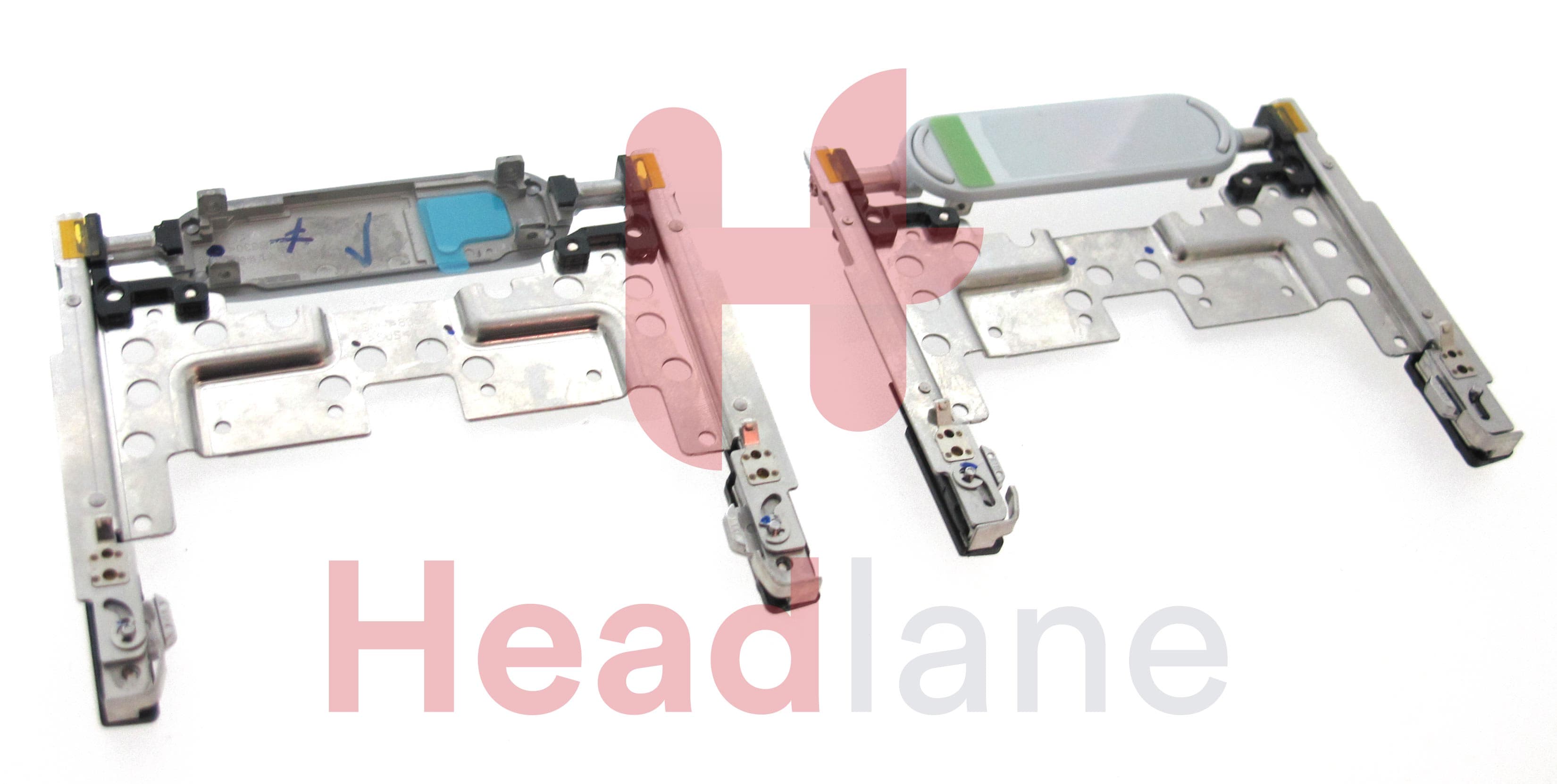 Samsung SM-A805 Galaxy A80 Rear Slide / Hinge - Silver - view 2