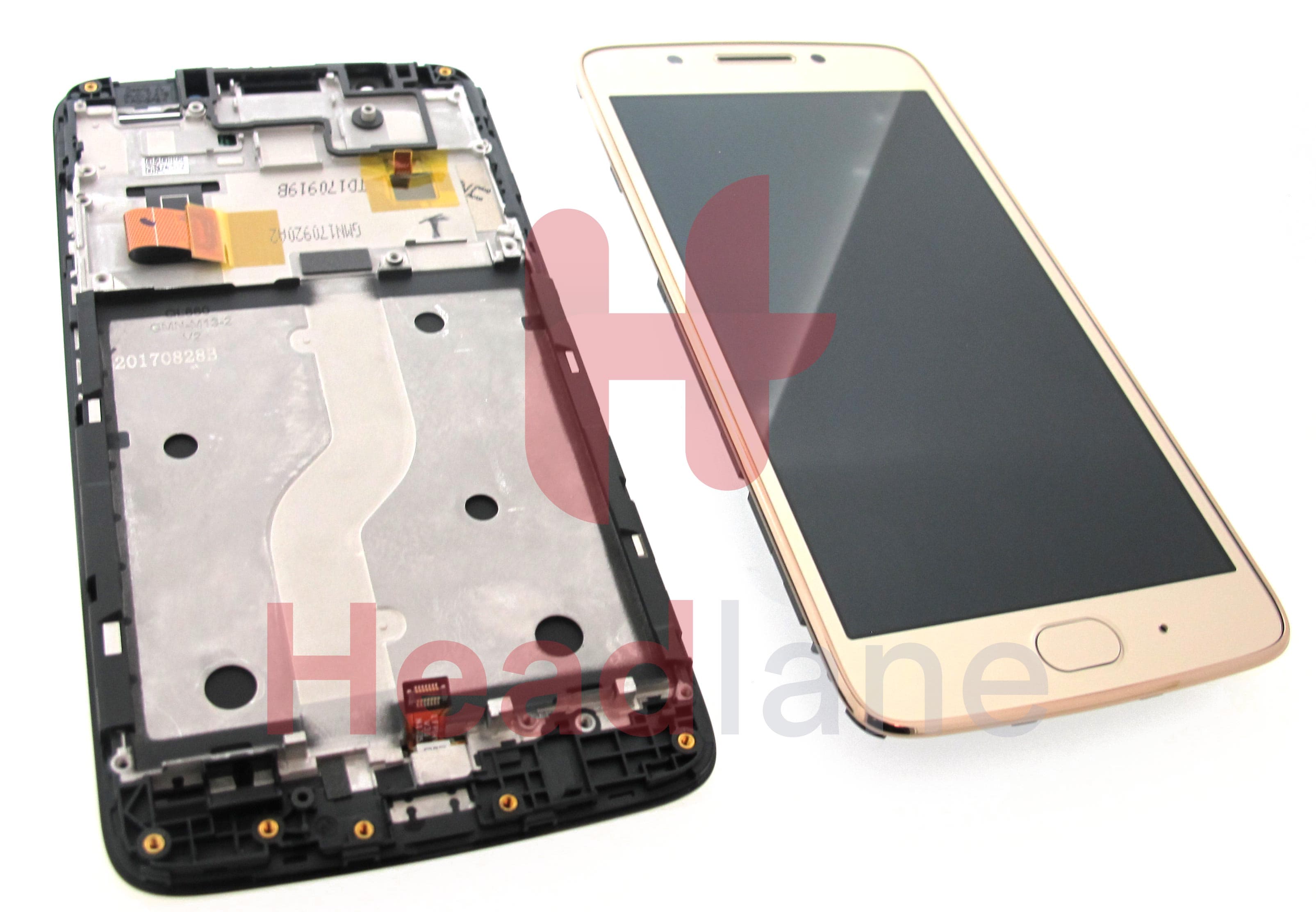 Lenovo / Motorola XT1675 XT1676 Moto G5 LCD Display / Screen + Touch - Gold - view 2