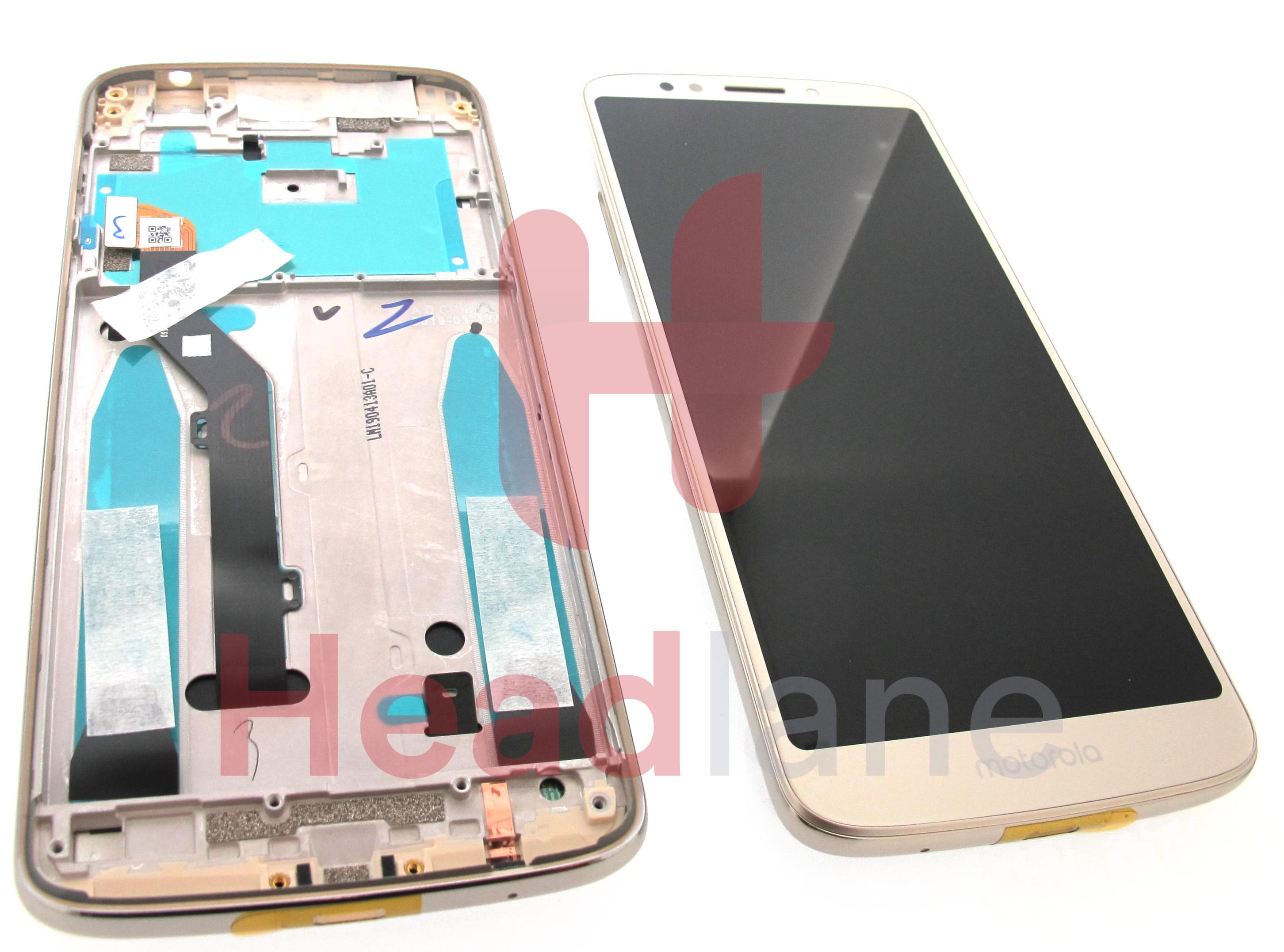 Lenovo / Motorola XT1922 Moto G6 Play LCD Display / Screen + Touch - Gold - view 2