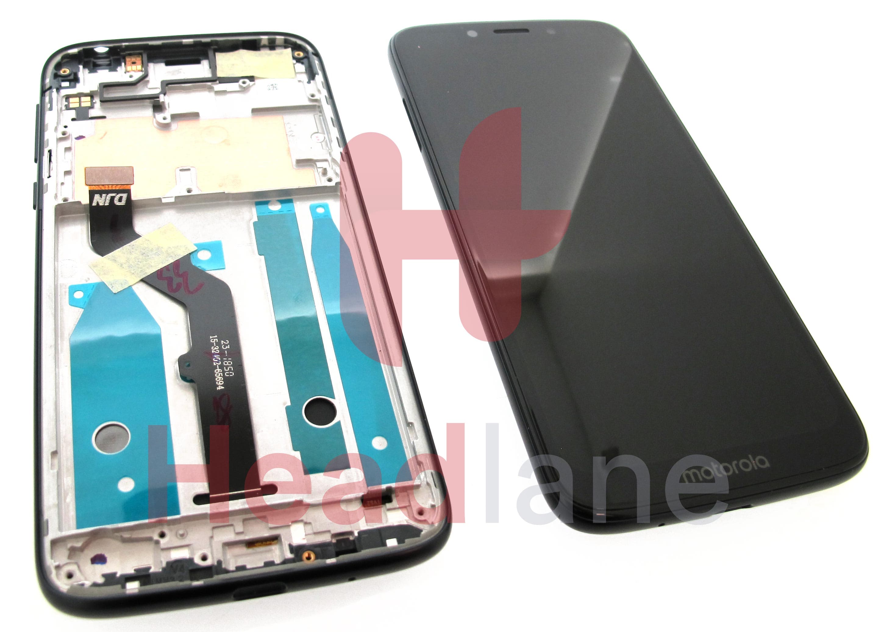 Lenovo / Motorola XT1952 Moto G7 Play LCD Display / Screen + Touch - Black - view 2