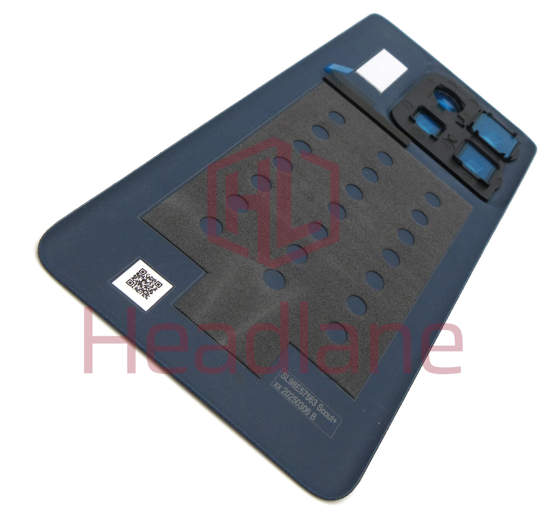 Motorola XT2505 Edge 60 Back / Battery Cover - Blue / Gibraltar Sea - view 2