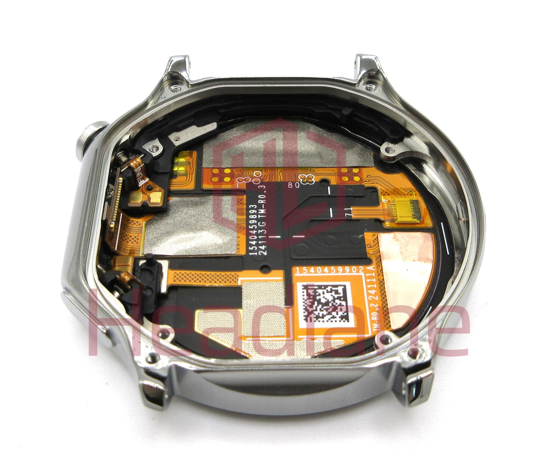 OnePlus Watch 2 / 2R / Oppo Watch X LCD Display / Screen + Touch - Silver - view 2