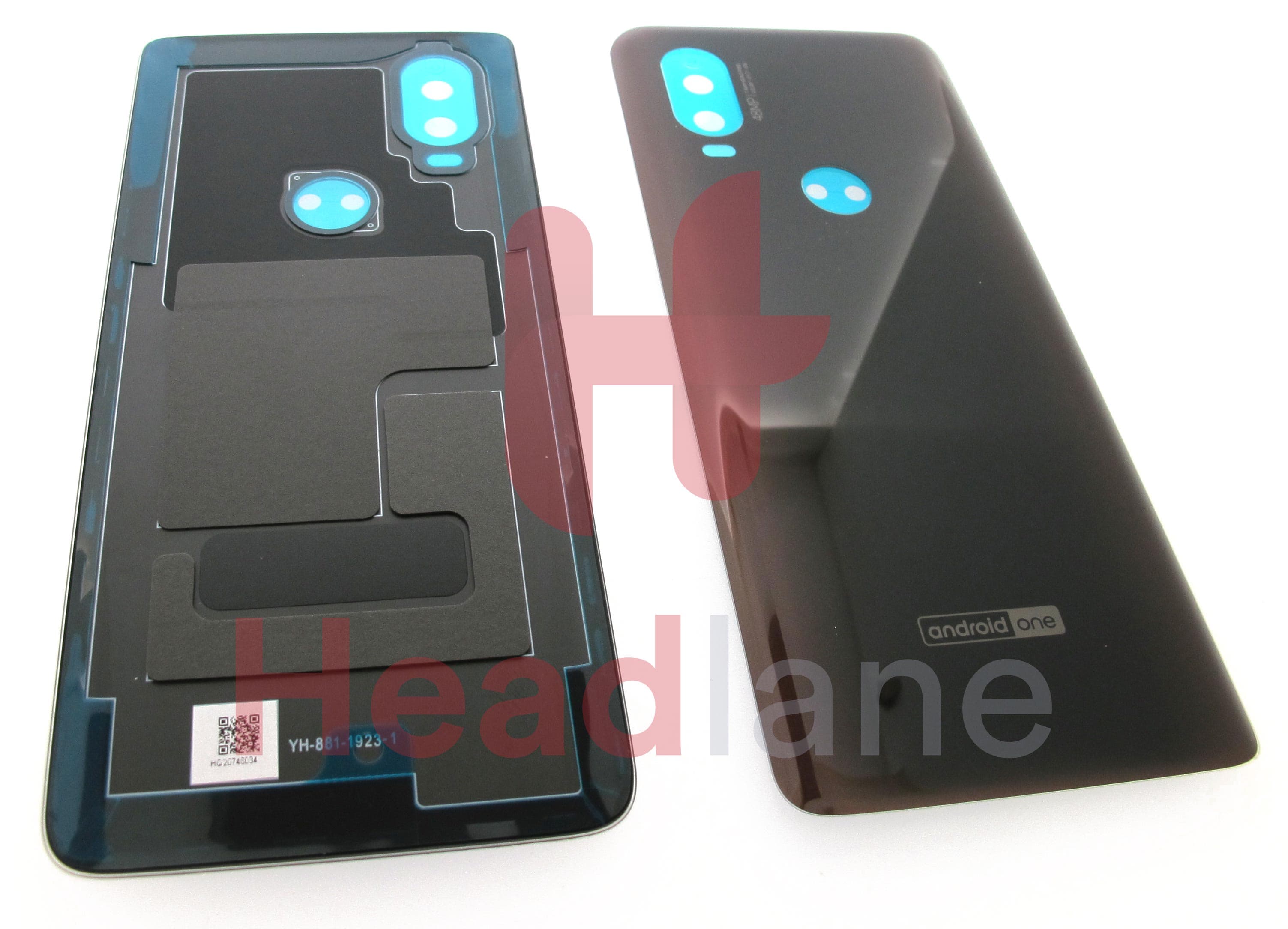 Lenovo / Motorola XT1970 One Vision Back / Battery Cover - Black - view 2