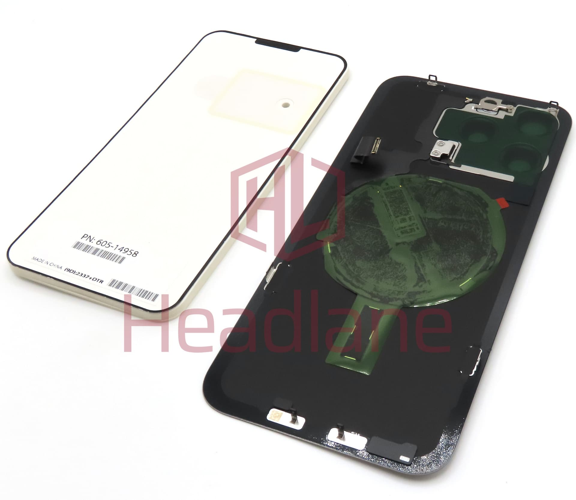 Apple iPhone 15 Pro Max Back / Battery Cover - Natural Titanium (Service Pack) - view 2
