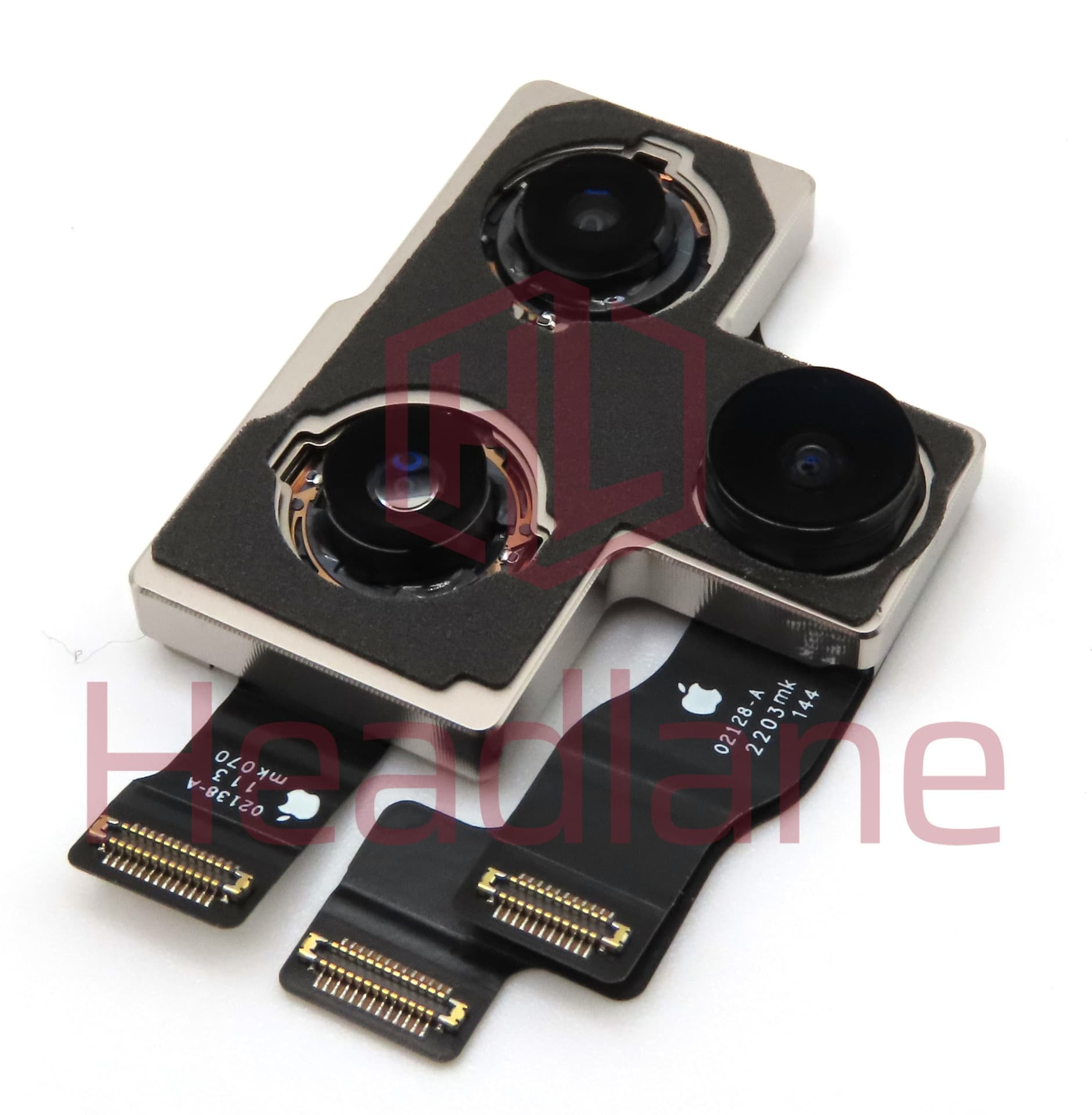 Apple iPhone 11 Pro / 11 Pro Max Rear Triple Camera Module (Original / Service Stock) - view 2