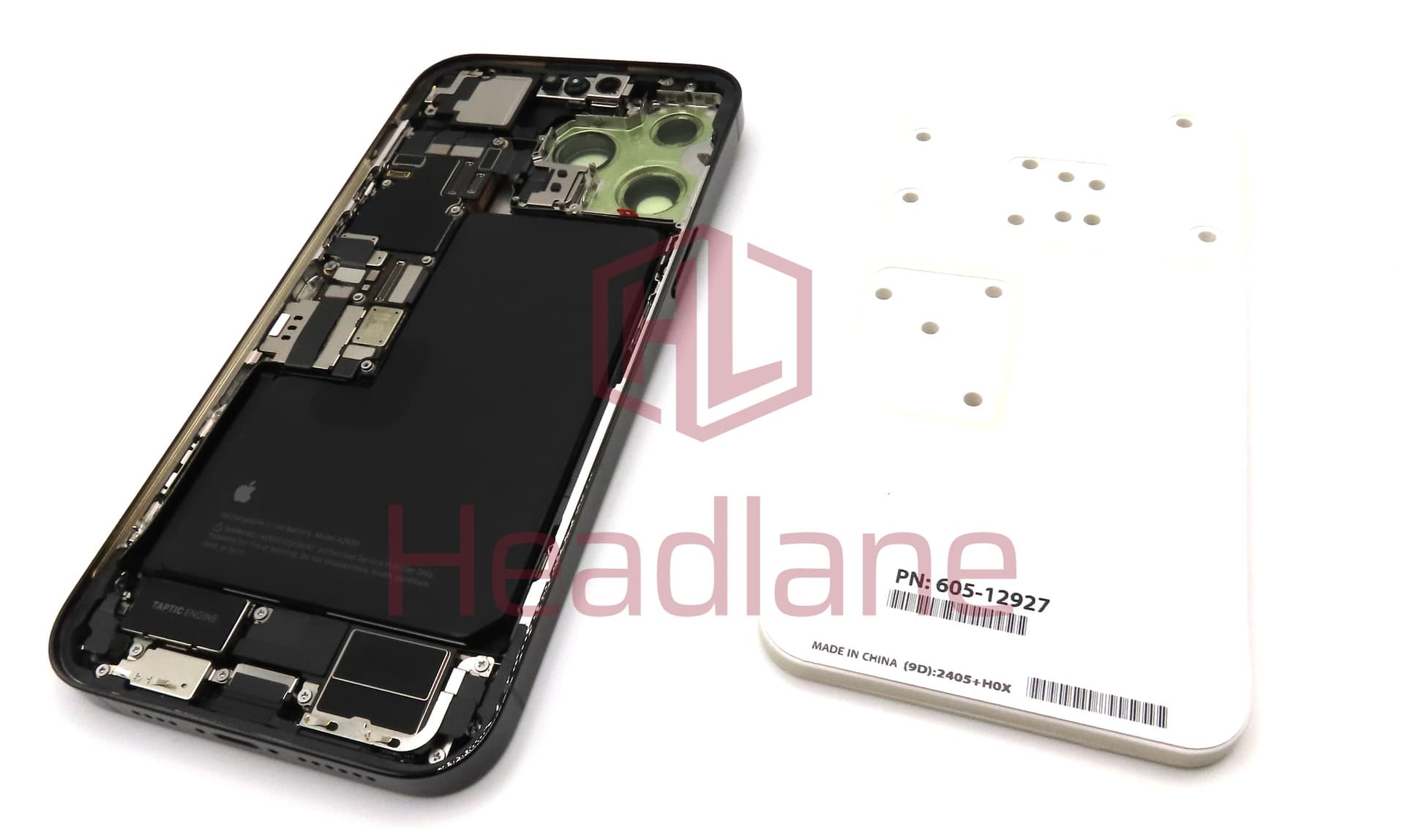 Apple iPhone 14 Pro Max Rear Assembly + Logic Board 512gb - Black (Service Pack) - view 2