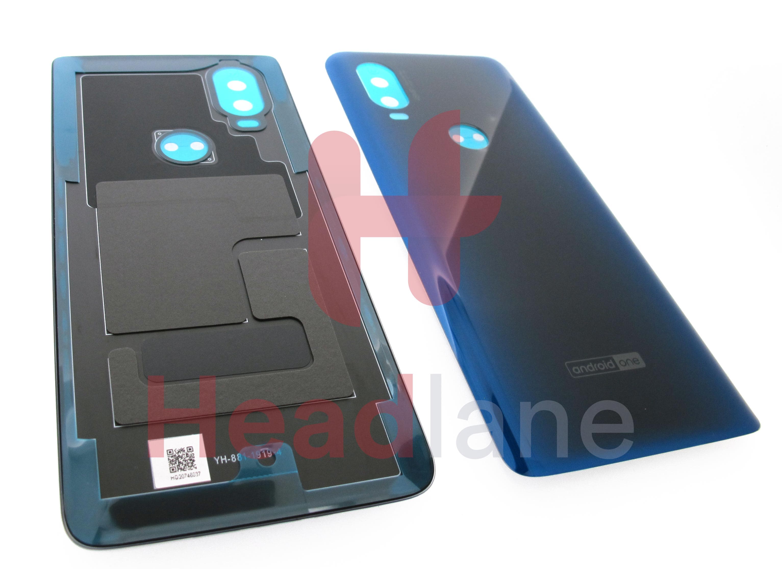 Lenovo / Motorola XT1970 One Vision Back / Battery Cover - Blue - view 2
