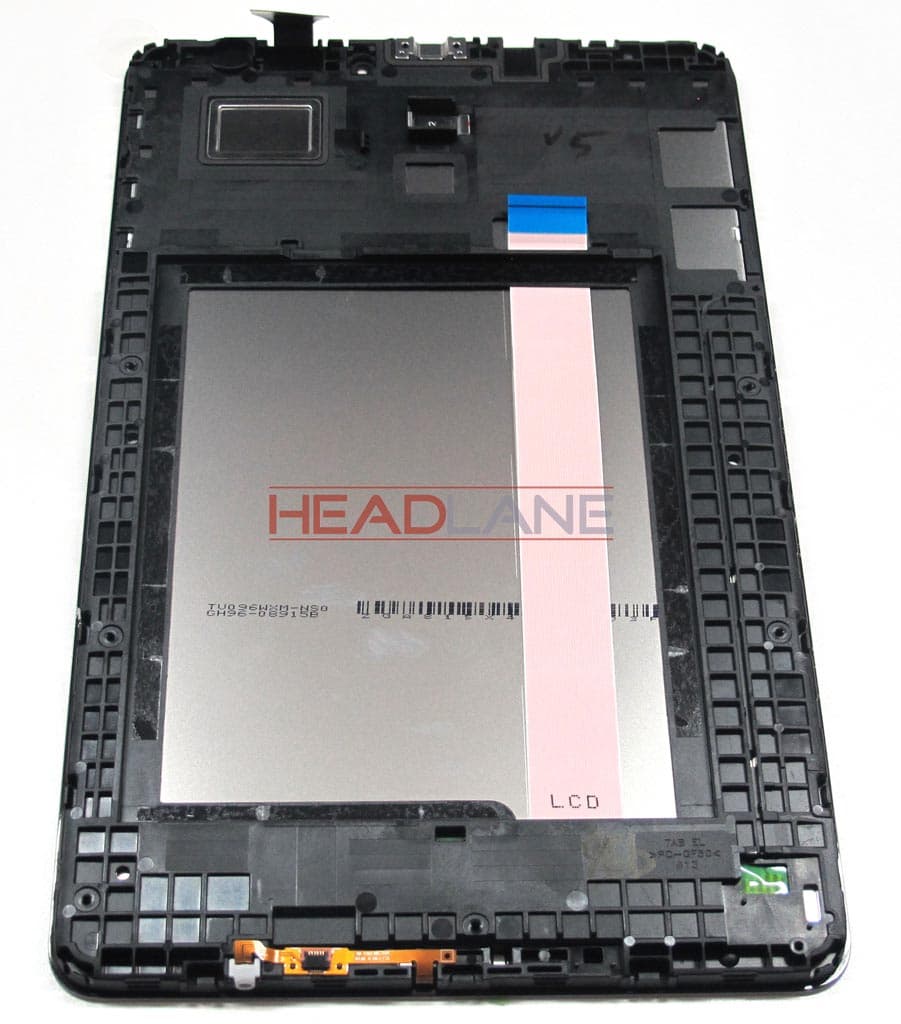 Samsung SM-T560 Galaxy Tab E LCD Display / Screen + Touch - White (No Box) - view 2
