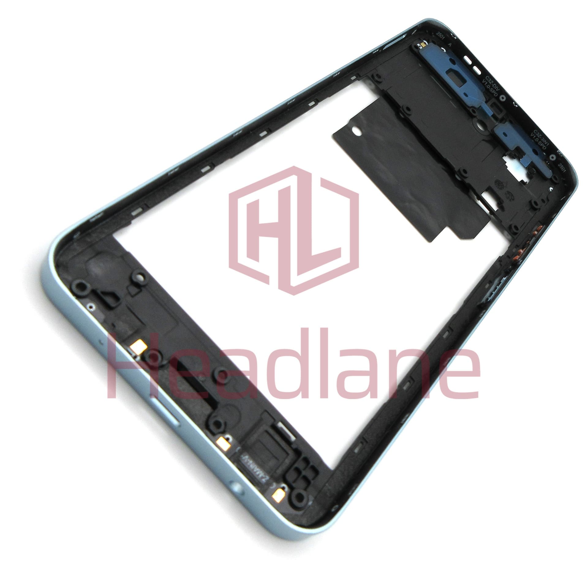 Xiaomi Redmi A5 Middle Cover / Chassis - Blue - view 2