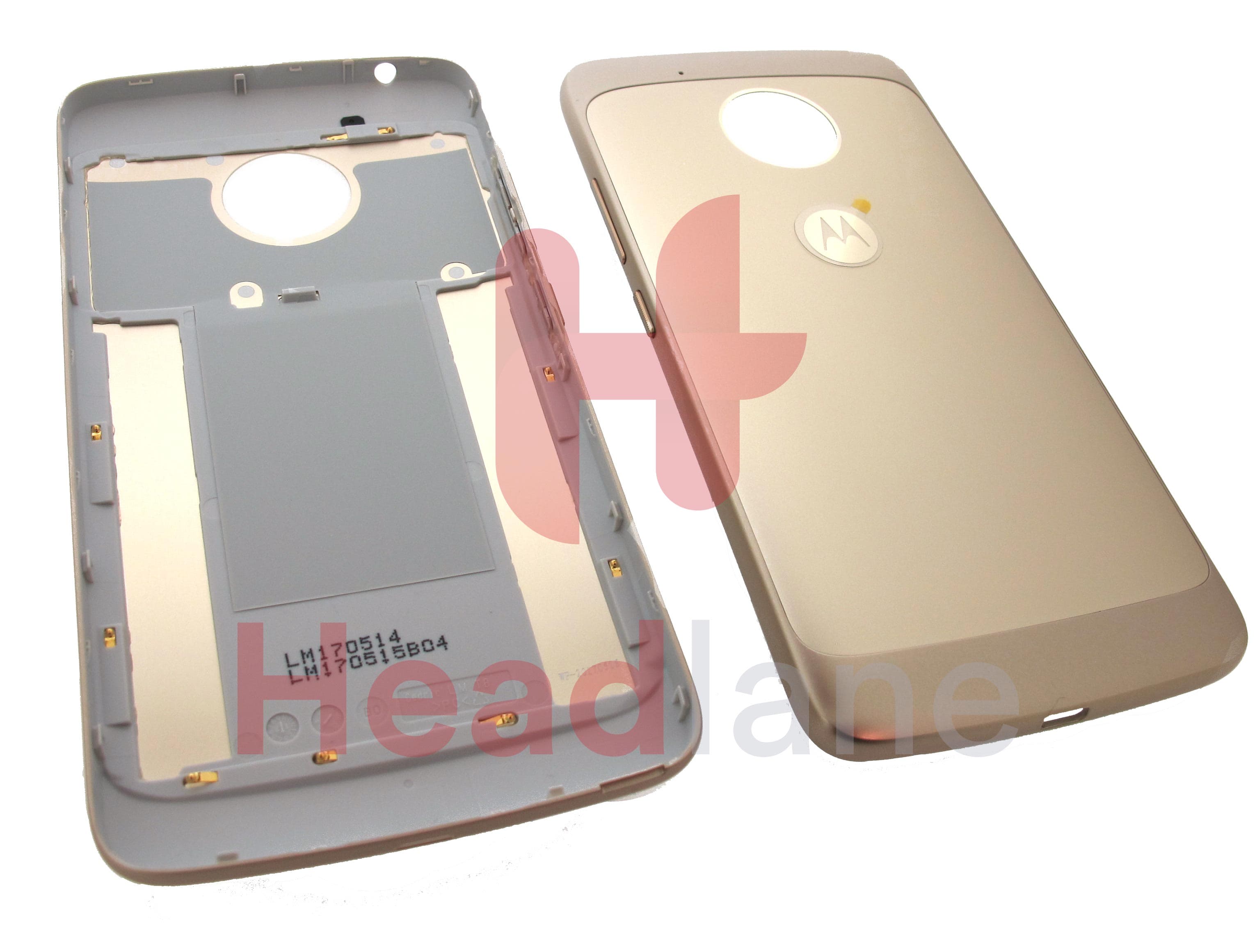 Lenovo / Motorola XT1675 XT1676 Moto G5 Back / Battery Cover - Gold - view 2