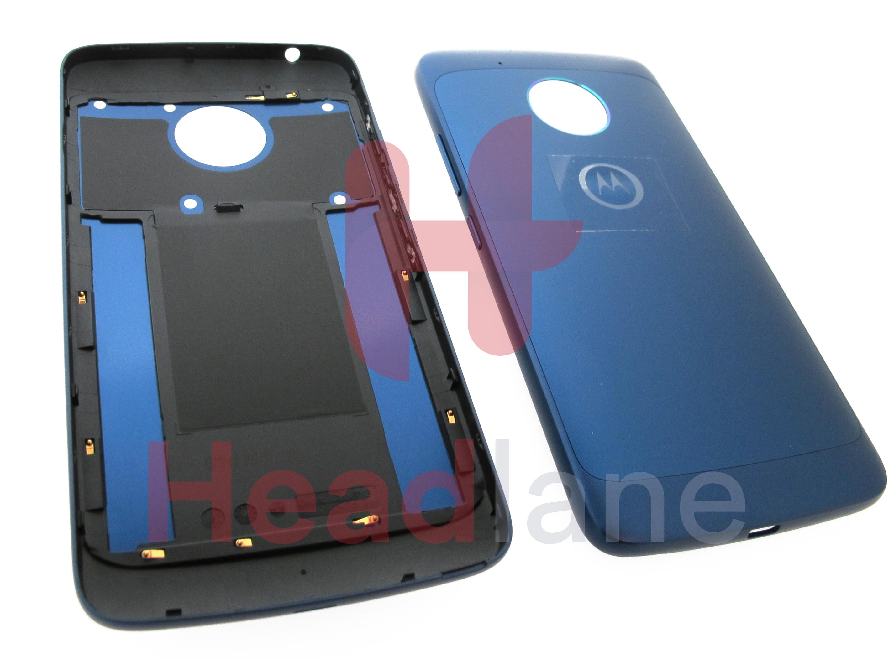 Lenovo / Motorola XT1675 XT1676 Moto G5 Back / Battery Cover - Blue - view 2