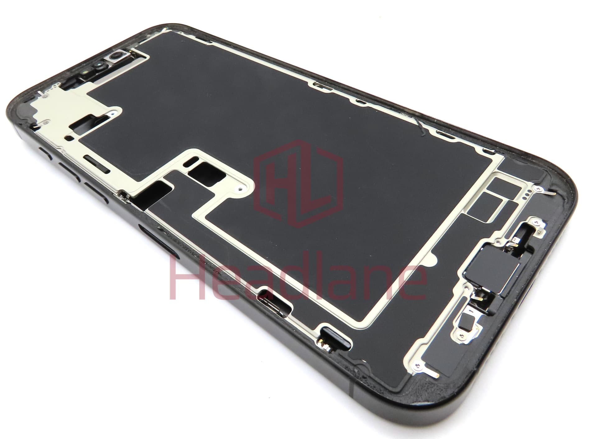 Apple iPhone 16 Pro Max Back / Battery Cover + Small Parts - Black Titanium (Pulled - Grade A) - view 2