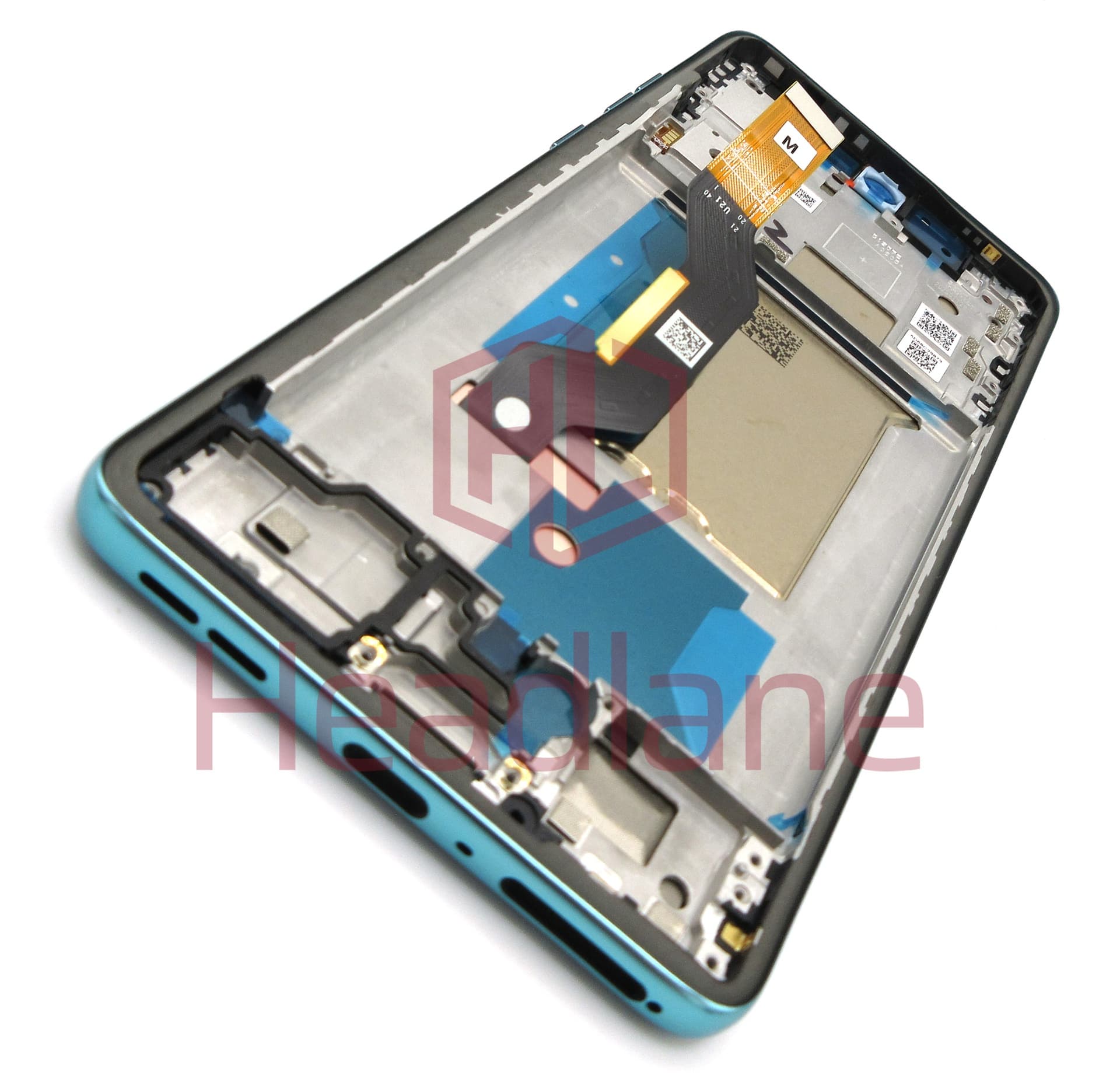 Motorola XT2503 Edge 60 Fusion LCD Display / Screen + Touch  - Pantone Amazonite - view 2