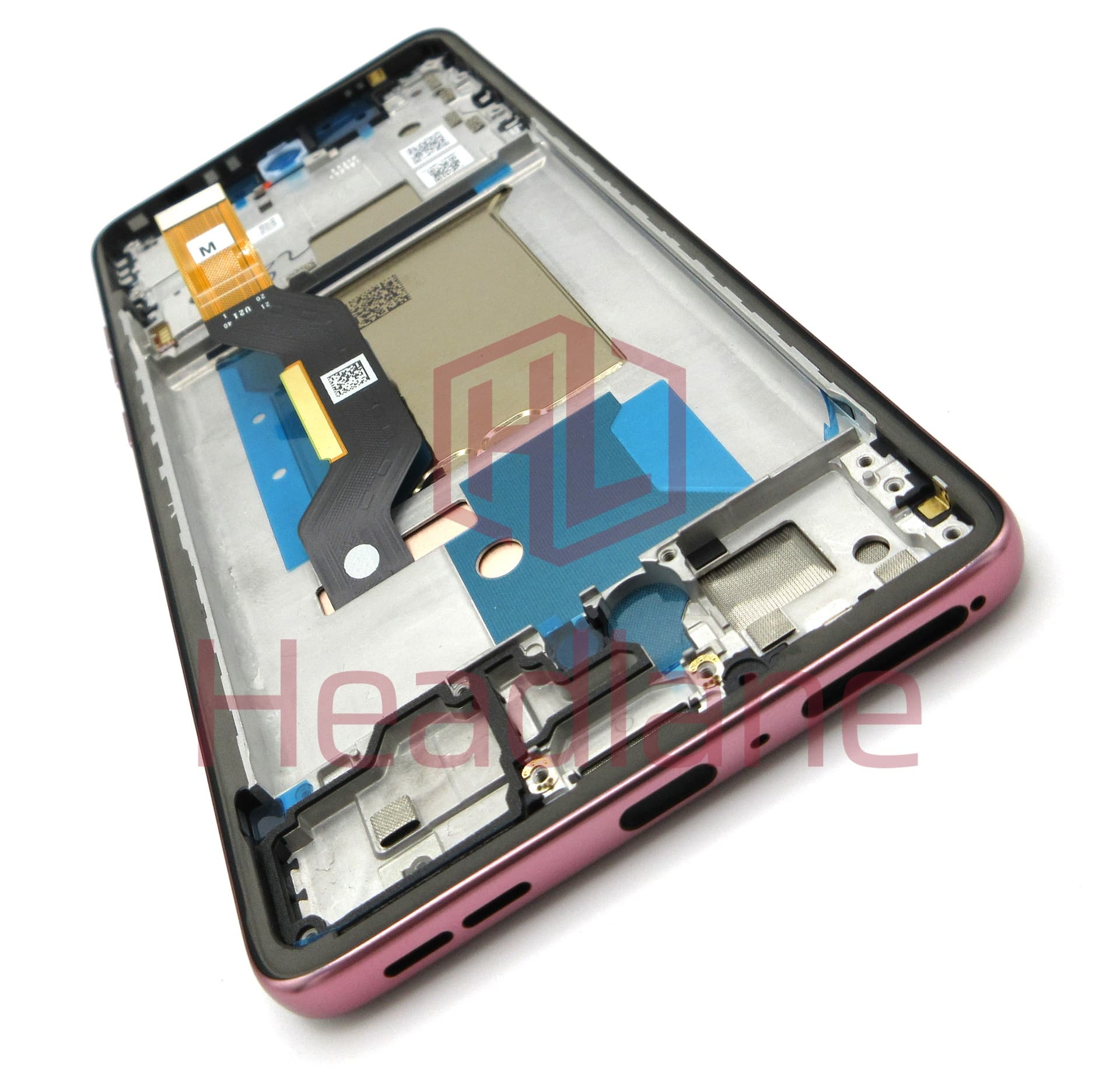 Motorola XT2503 Edge 60 Fusion LCD Display / Screen + Touch  - Pantone Zephyr - view 2