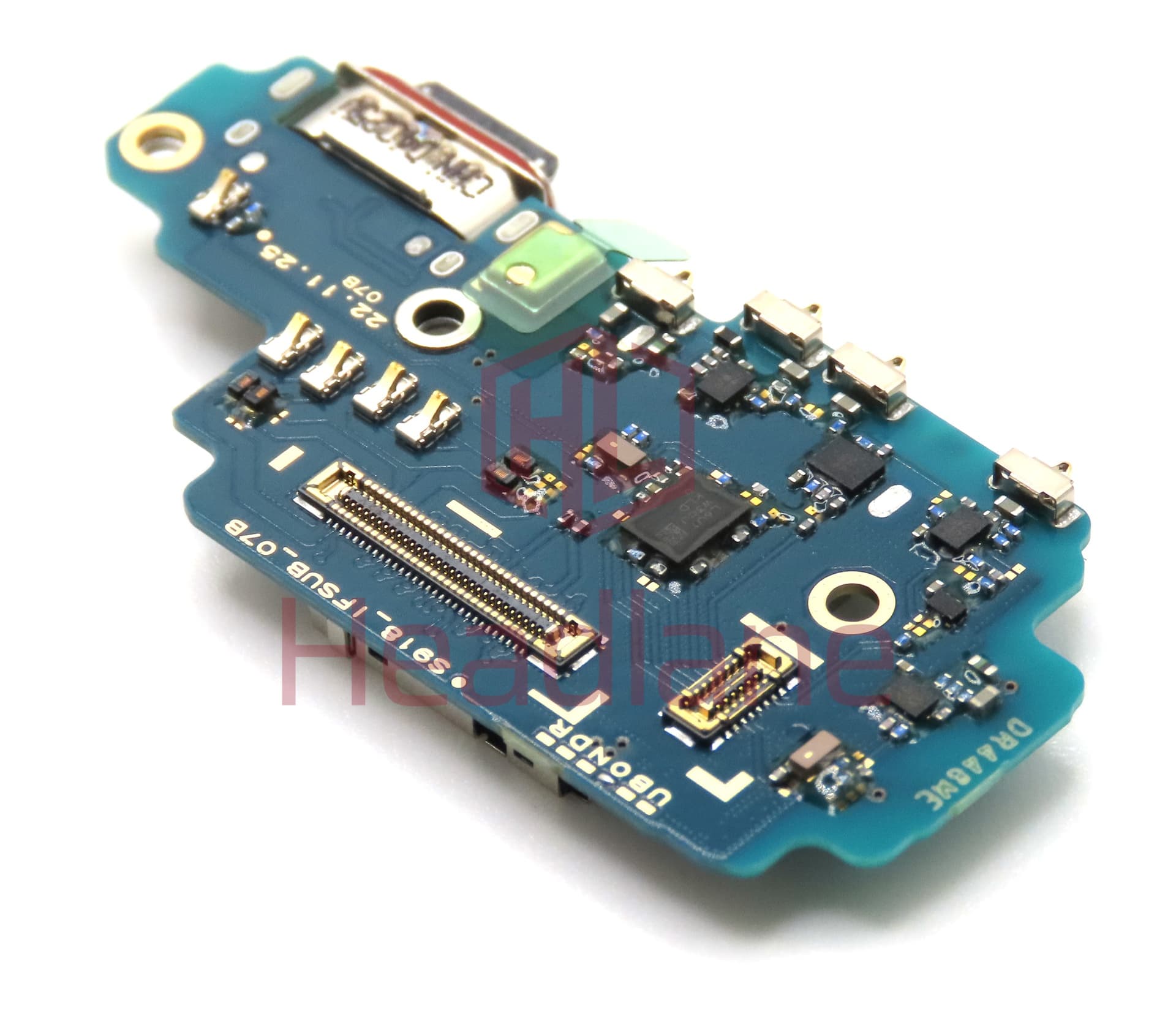 Samsung SM-S9180 Galaxy S23 Ultra Charging Port + SIM Card Reader Flex (China Version) - view 2