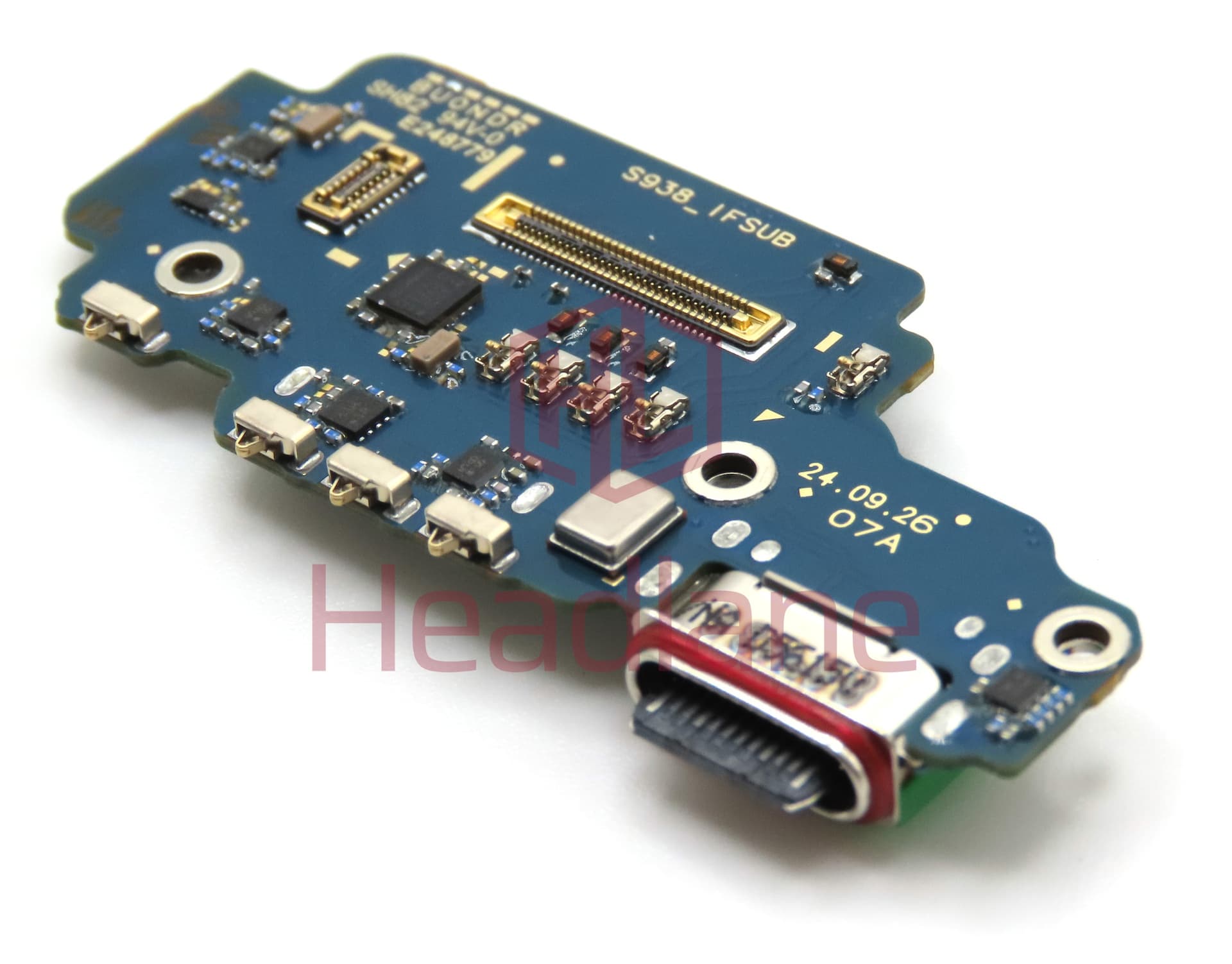 Samsung SM-S938U Galaxy S25 Ultra Charging Port + SIM Card Reader Flex (USA Version) - view 2