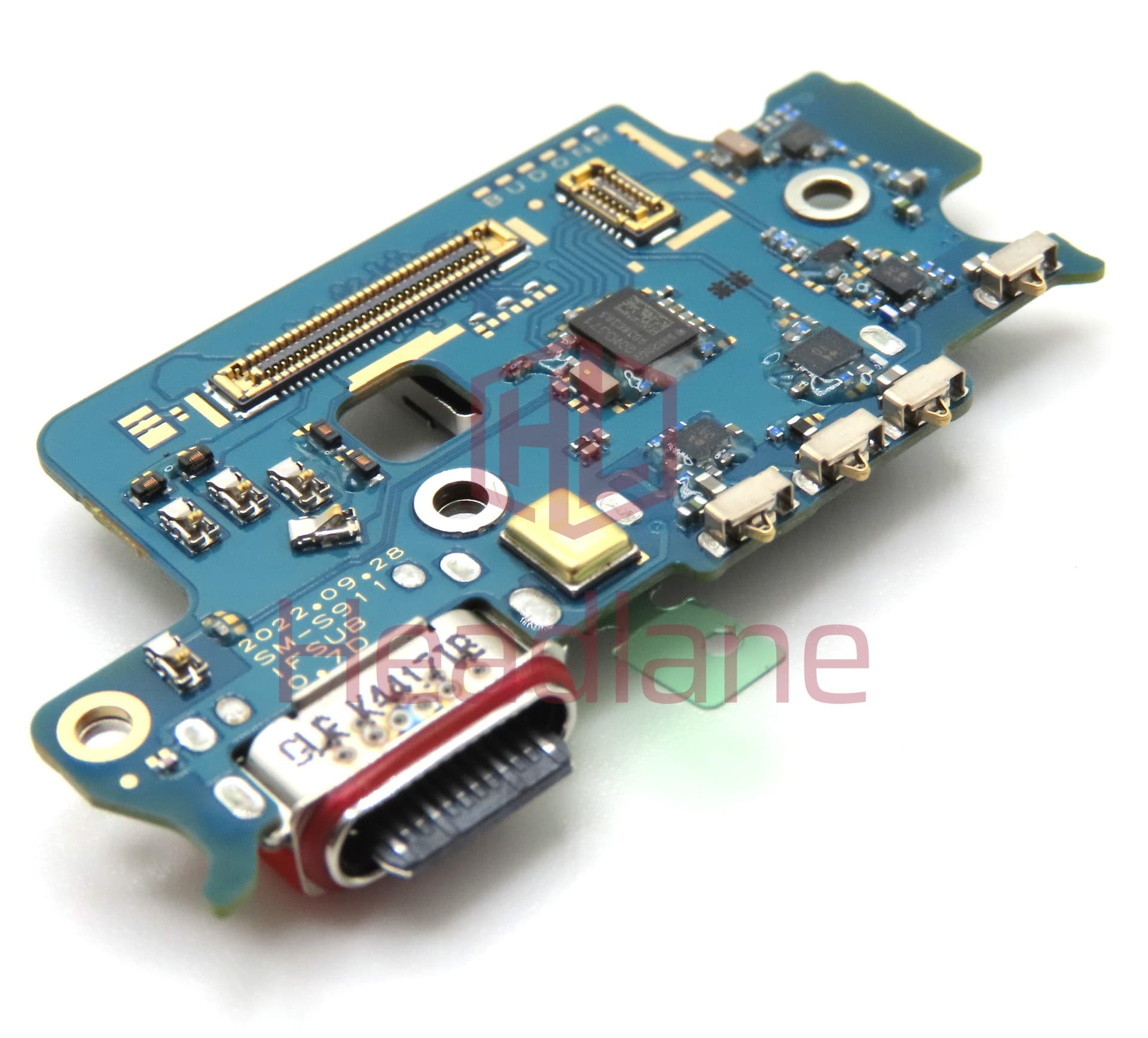 Samsung SM-S911B/SM-S911E Galaxy S23 Charging Port / SIM Card Reader Flex (International Version) - view 2