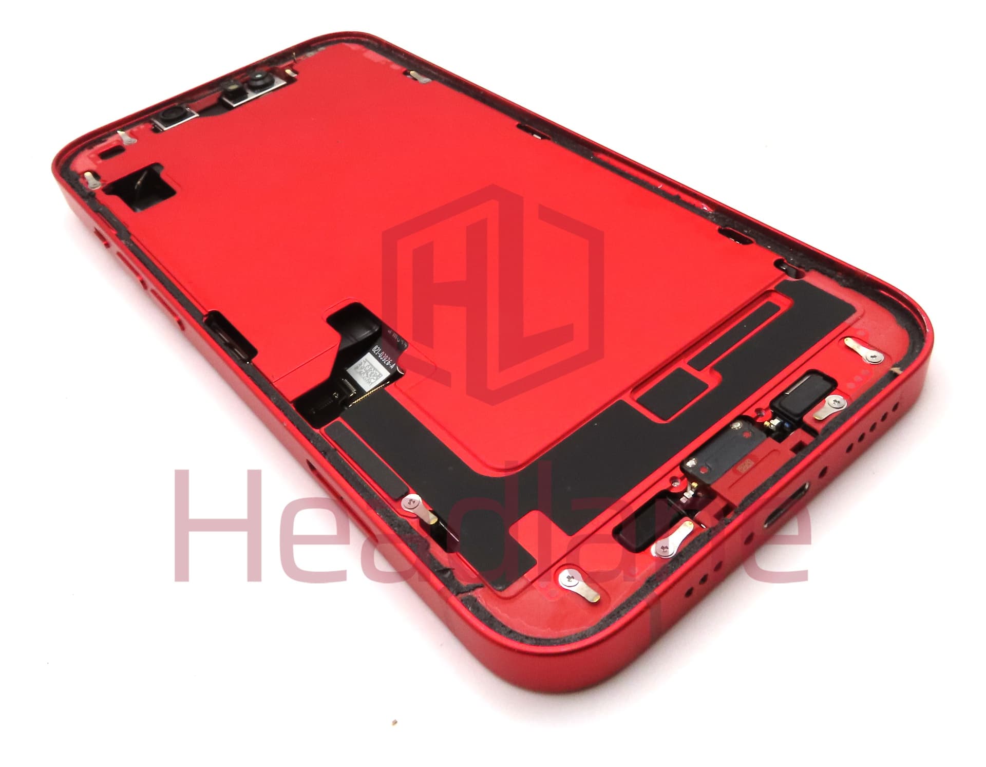 iPhone 14 Back / Battery Cover + Small Parts - Red (Pulled - Grade C) - view 2