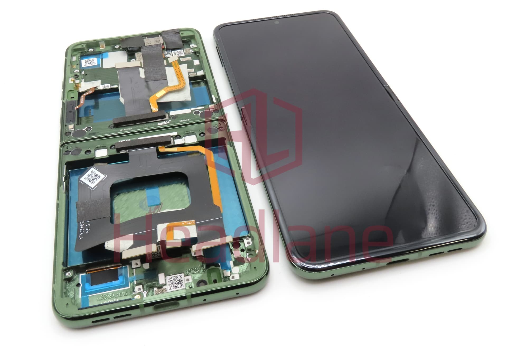 Motorola XT2451 Razr 50 Ultra Inner / Main LCD Display / Screen + Touch - Spring Green - view 2