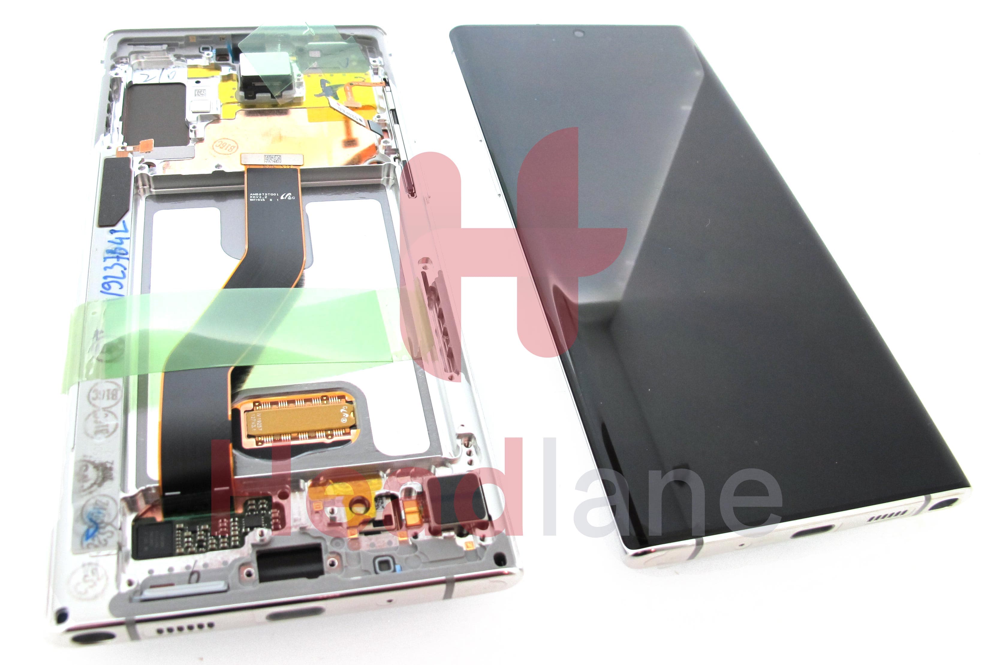 Samsung SM-N975 Galaxy Note 10+ / Note 10 Plus LCD Display / Screen + Touch - Aura White - view 2